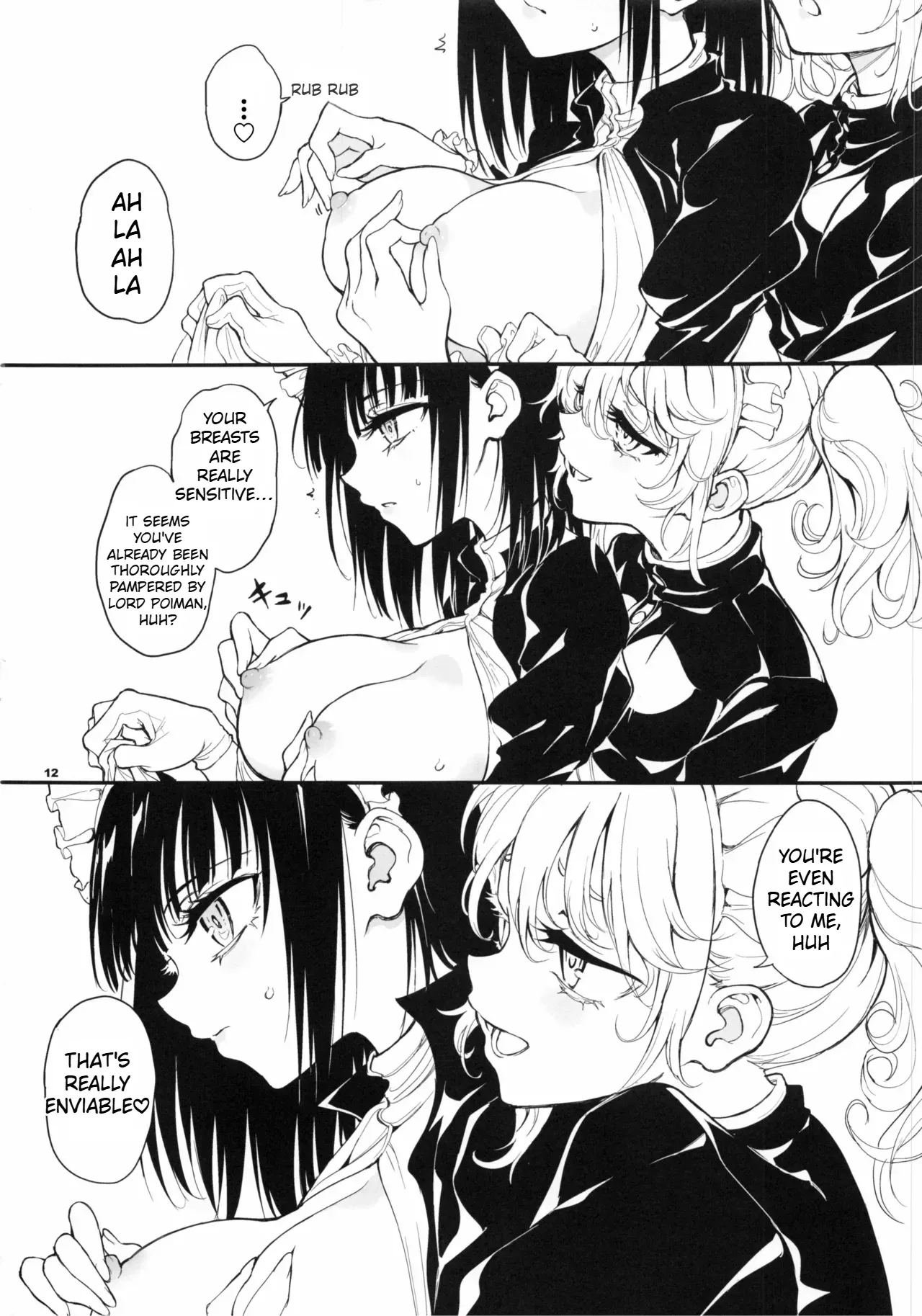 Maid Kyouiku. 9 -Botsuraku Kizoku Rurikawa Tsubaki- page 12