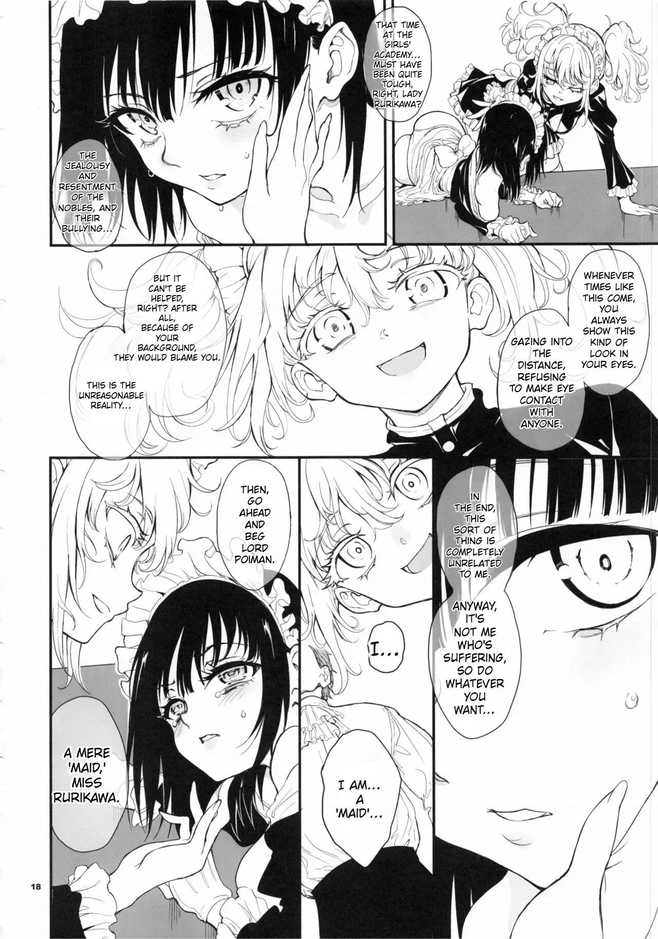 Maid Kyouiku. 9 -Botsuraku Kizoku Rurikawa Tsubaki- page 18