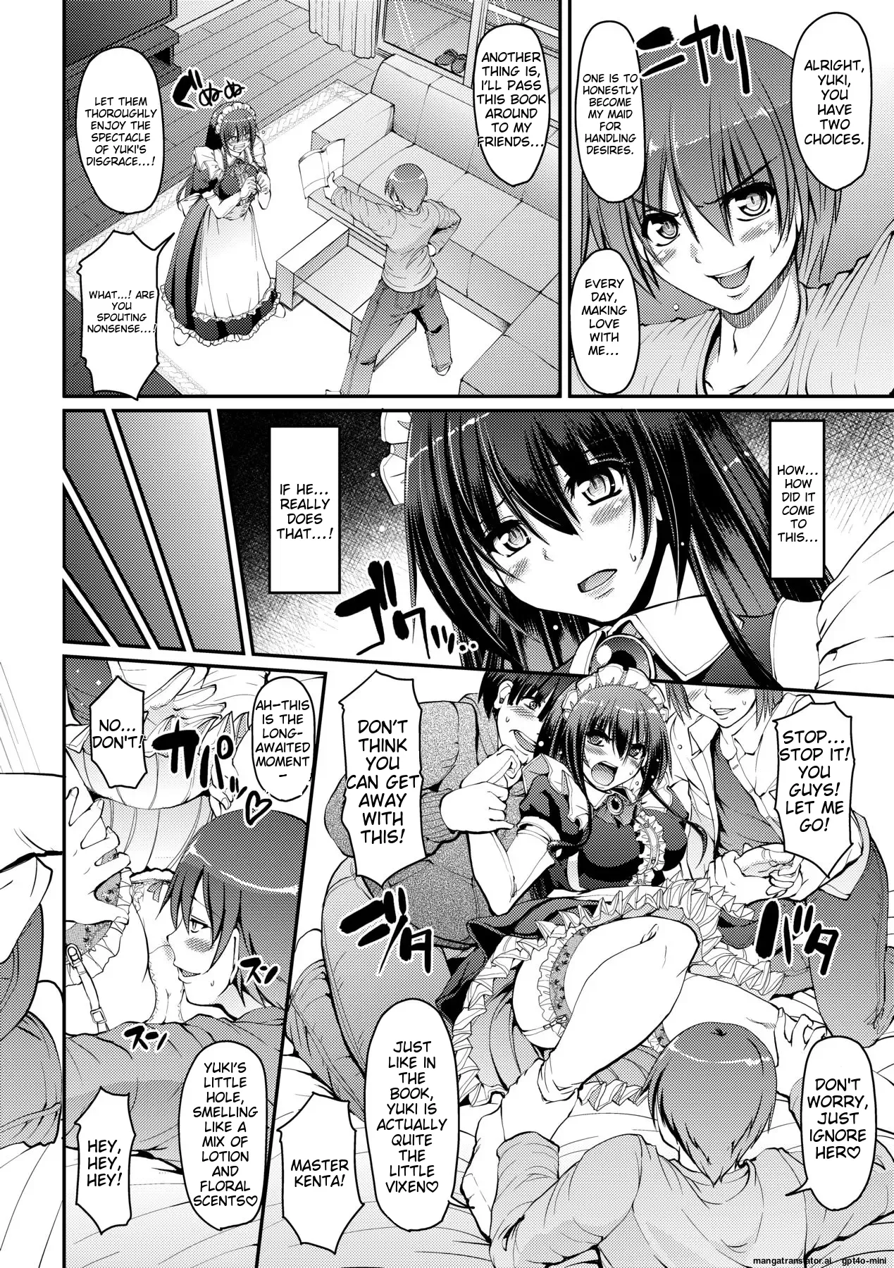 Maid no XXX wa Anata no Tame ni page 201