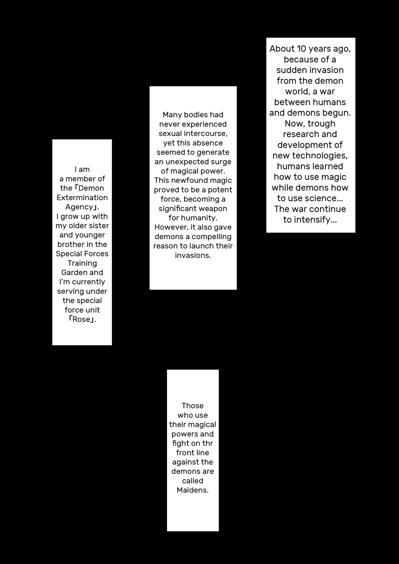 Maiden Blade Kurenai Chapter 1 page 2