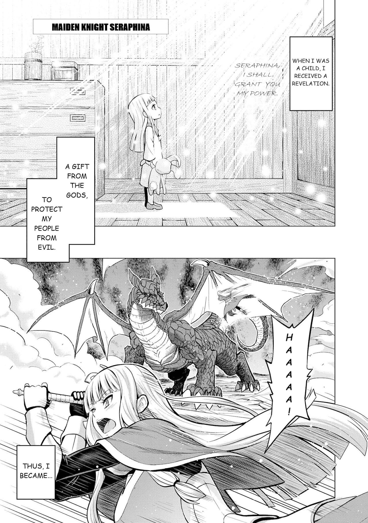 Maiden Knight Seraphina page 1