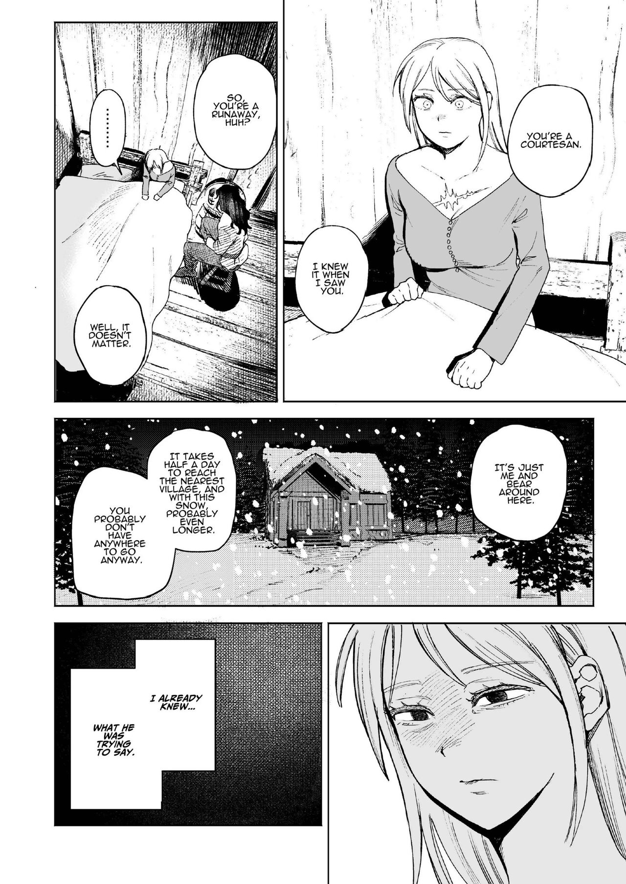 Maiden ~the tale of a prostitute taken in by a former knight~ page 10