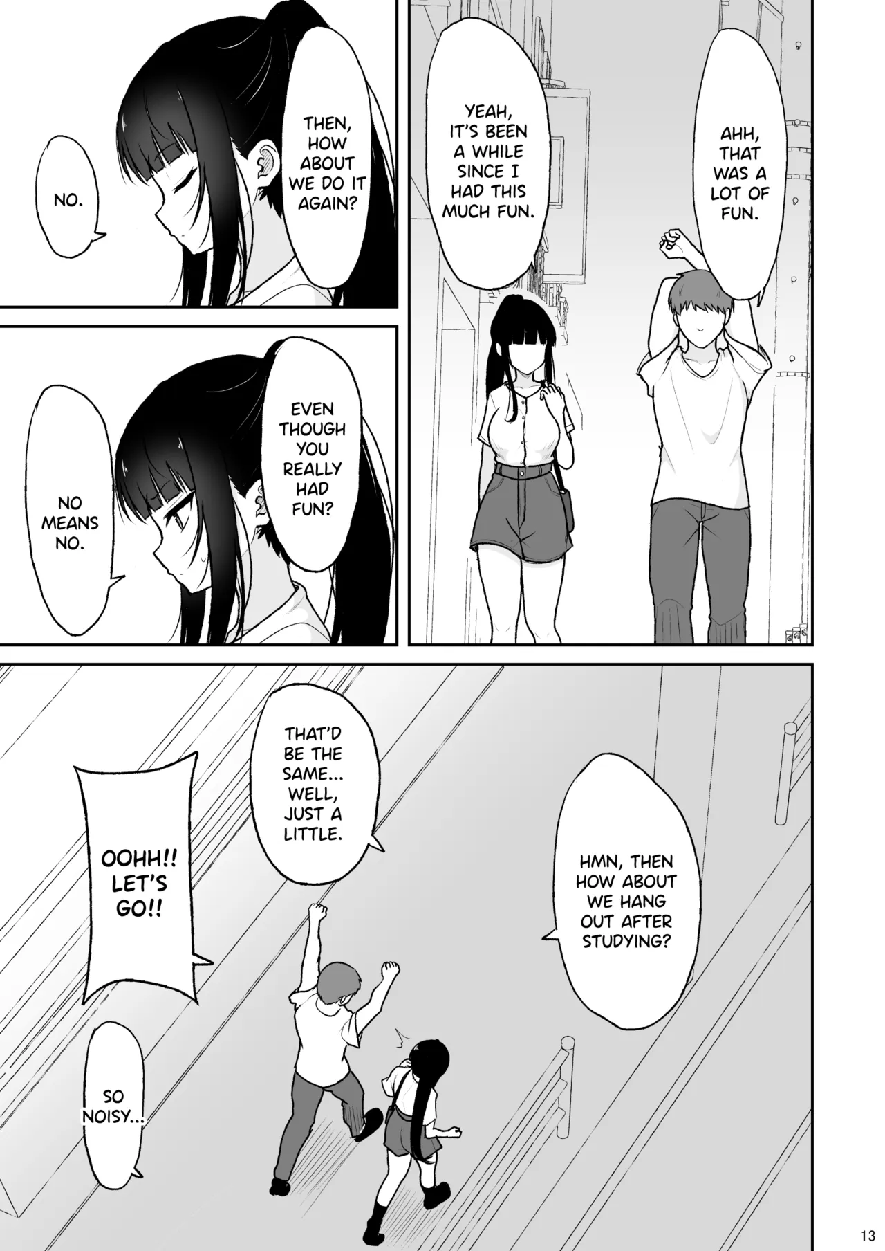 Majime na Doukyuusei ga Love Love Namahame Sex o suru made page 12