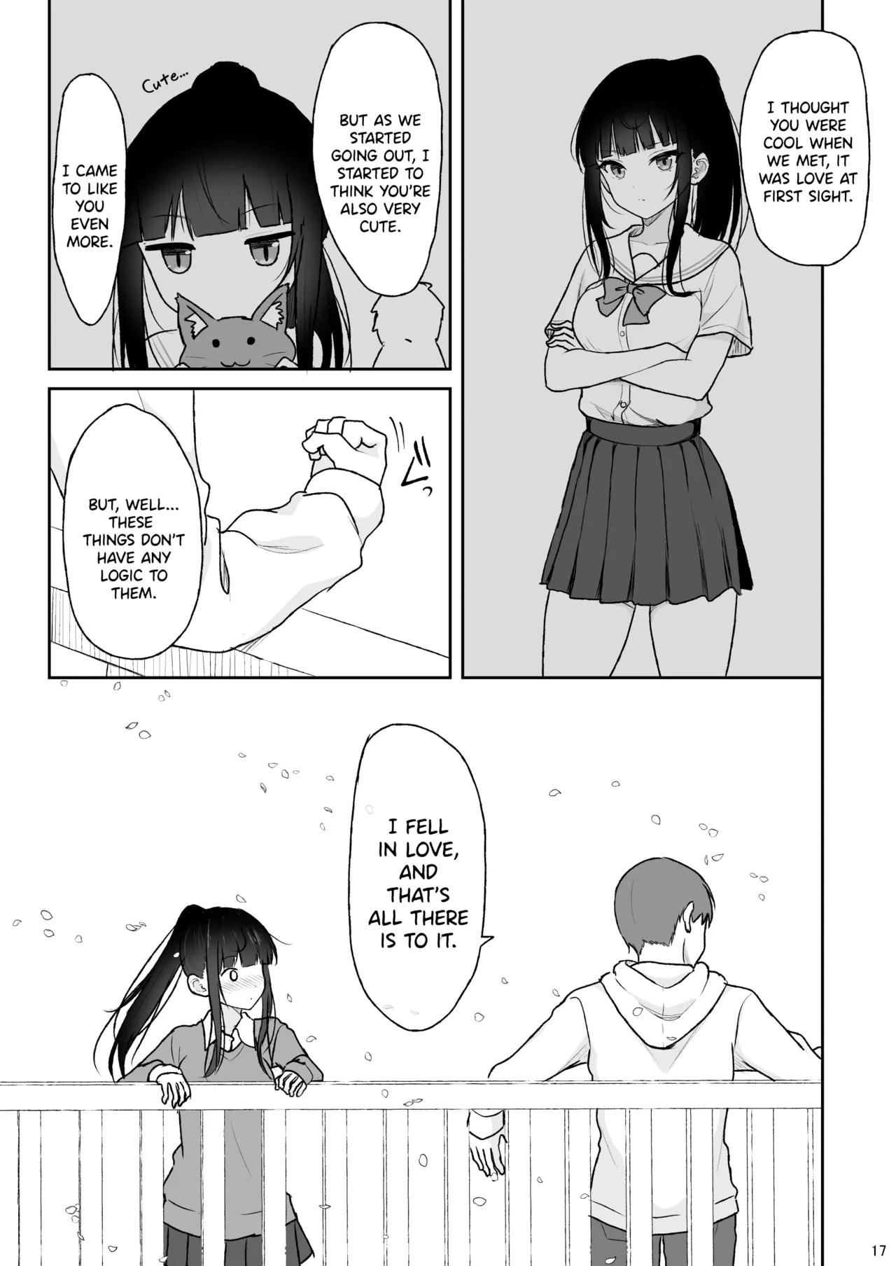 Majime na Doukyuusei ga Love Love Namahame Sex o suru made page 16