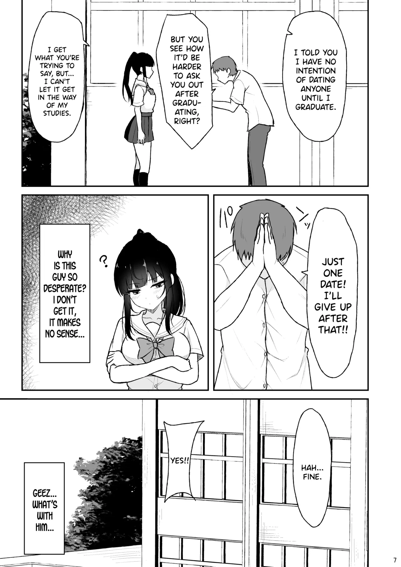 Majime na Doukyuusei ga Love Love Namahame Sex o suru made page 6
