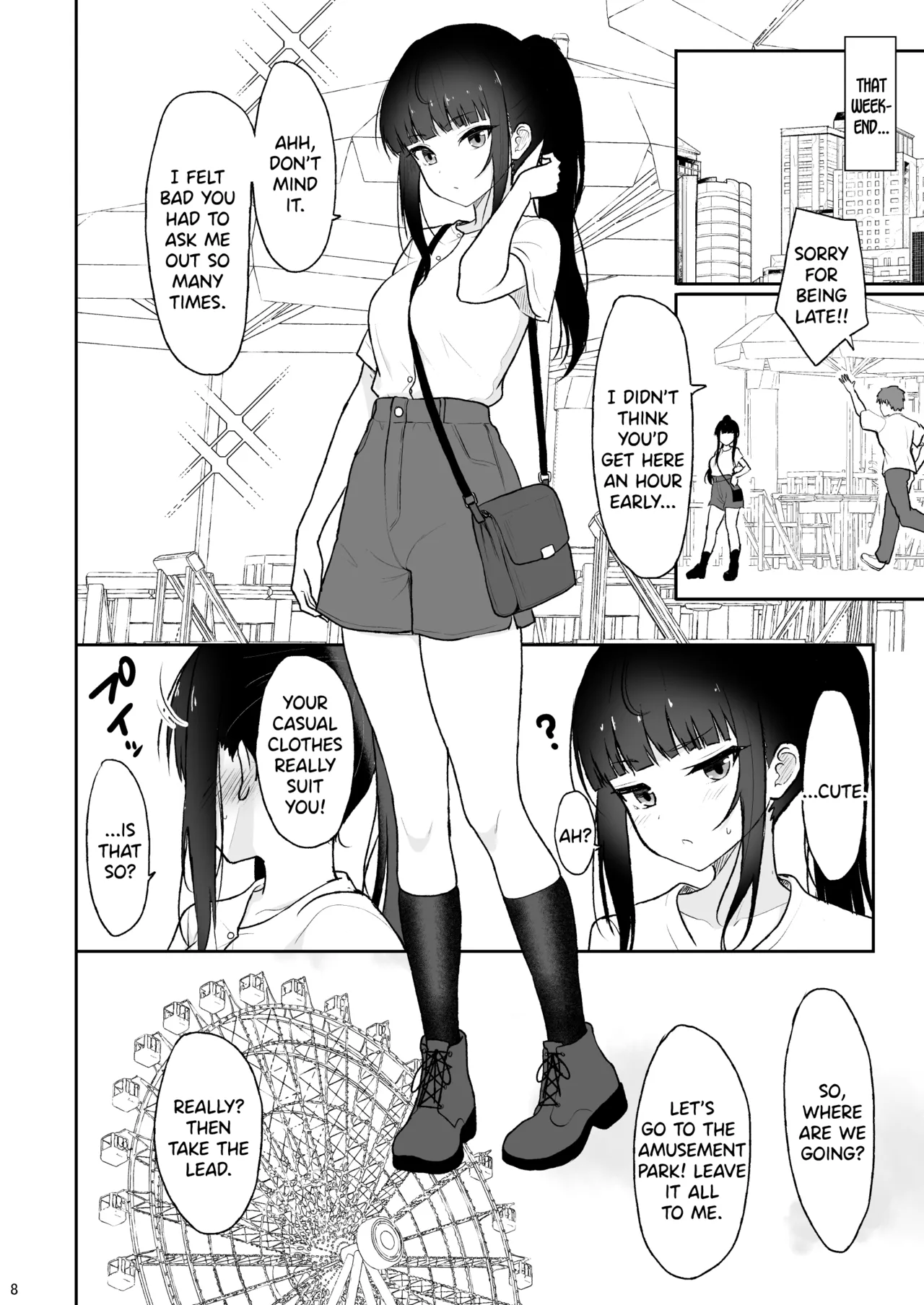 Majime na Doukyuusei ga Love Love Namahame Sex o suru made page 7