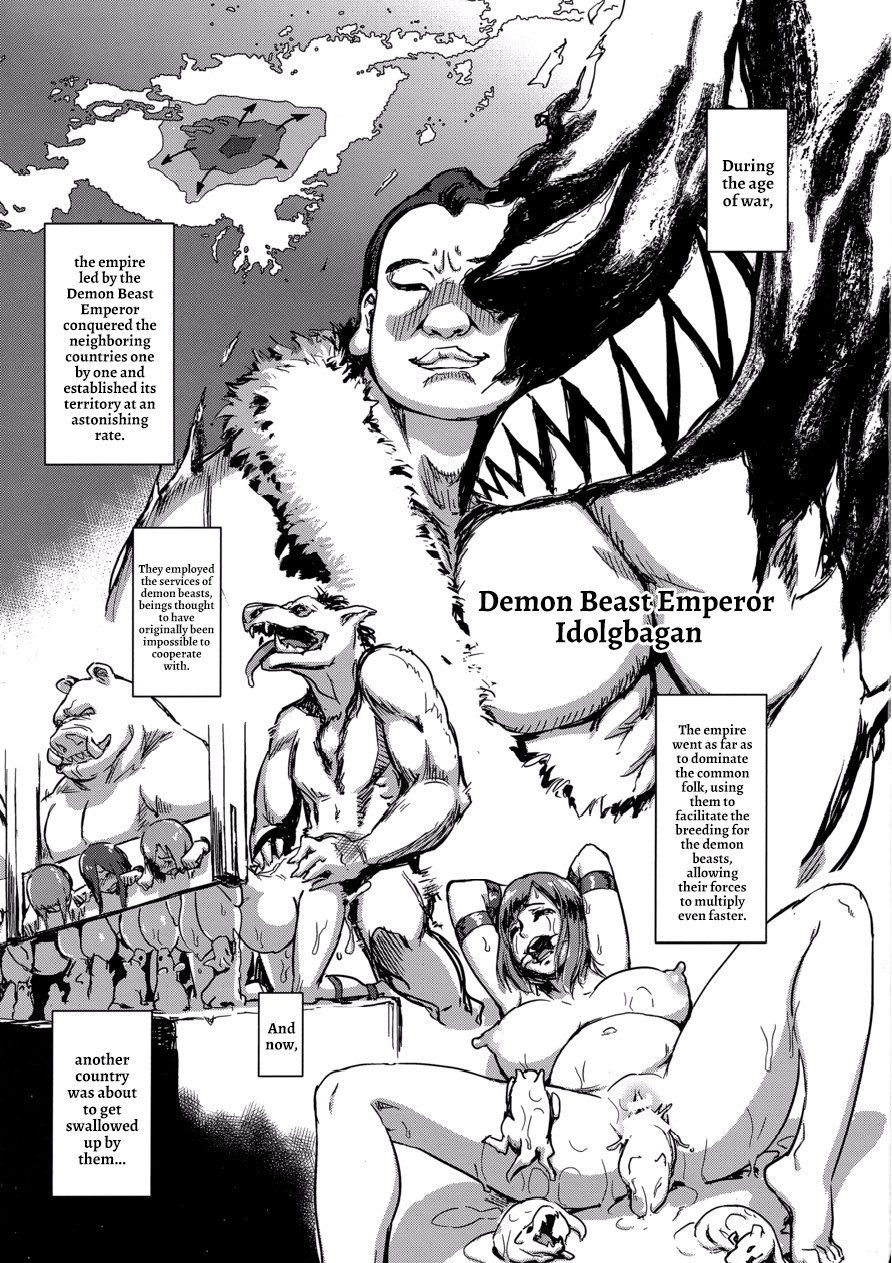 Majuu Teikoku Hishi Otto no Tame ni Kairaku Goumon ni Taeru Boukoku no Ouhi page 3