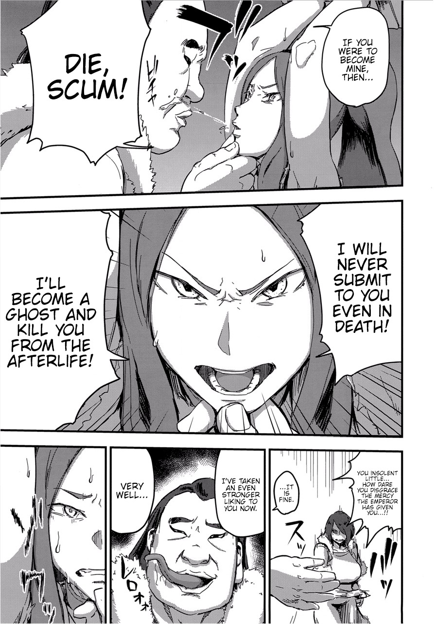 Majuu Teikoku Hishi Otto no Tame ni Kairaku Goumon ni Taeru Boukoku no Ouhi page 9