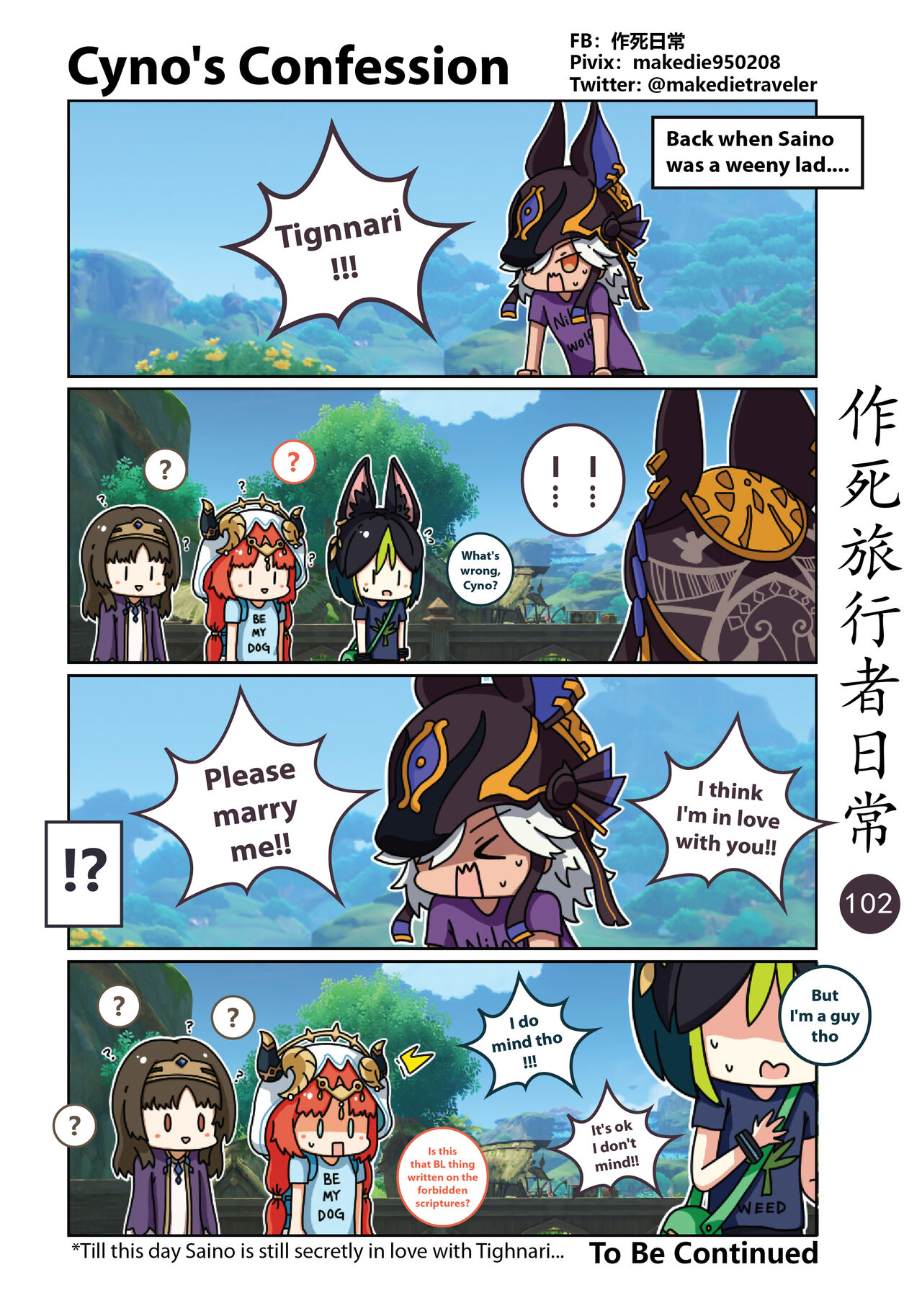 Make Die Traveler Daily Life page 104