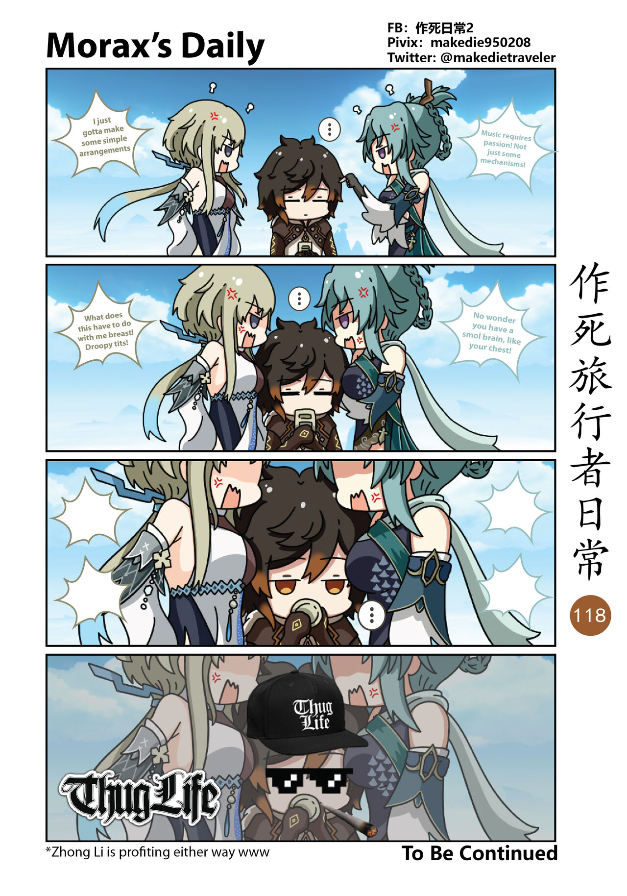 Make Die Traveler Daily Life page 120
