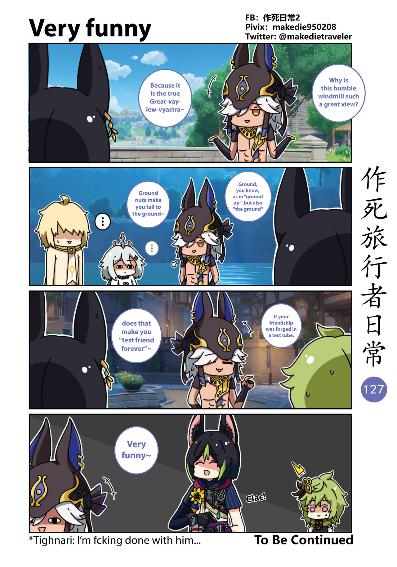 Make Die Traveler Daily Life page 129