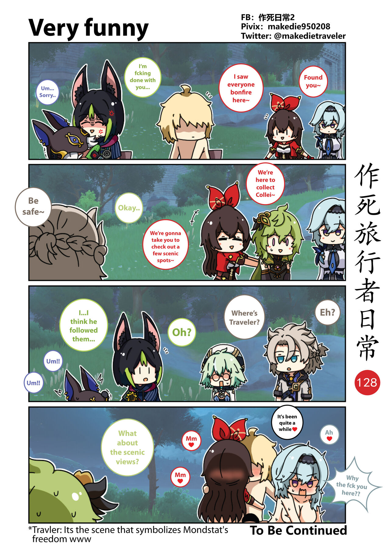 Make Die Traveler Daily Life page 130