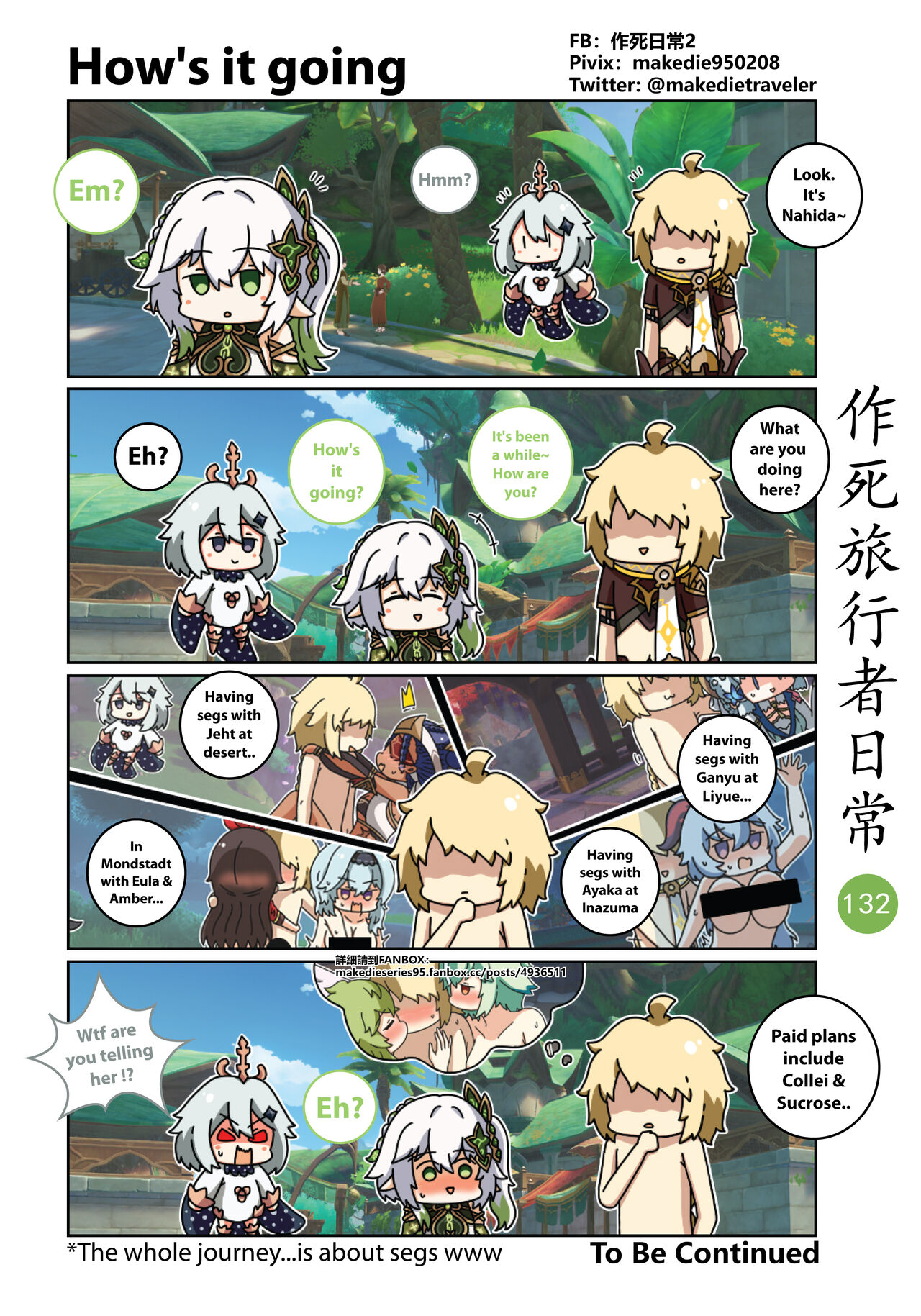 Make Die Traveler Daily Life page 134