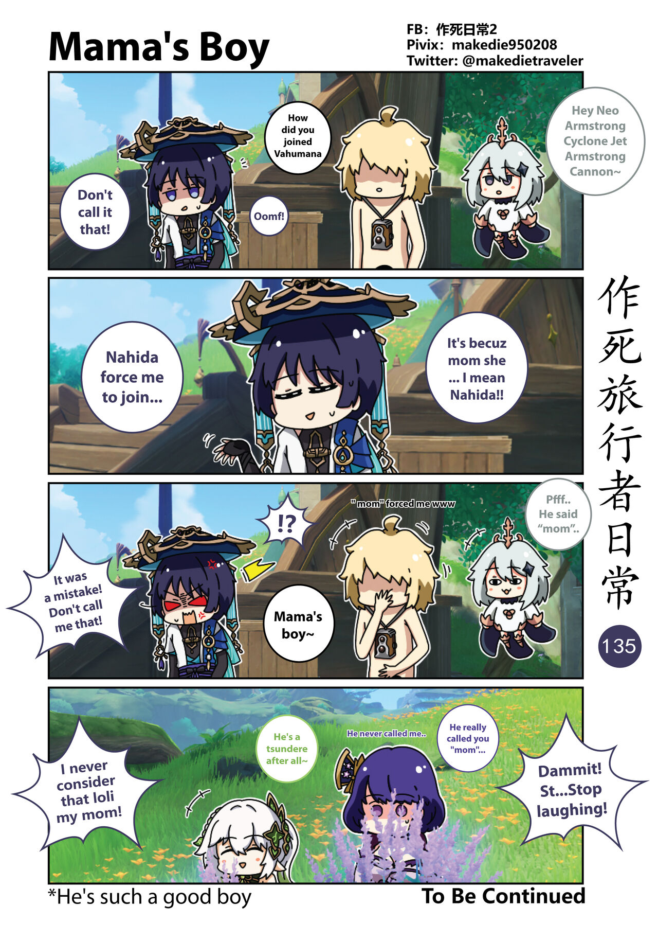 Make Die Traveler Daily Life page 137
