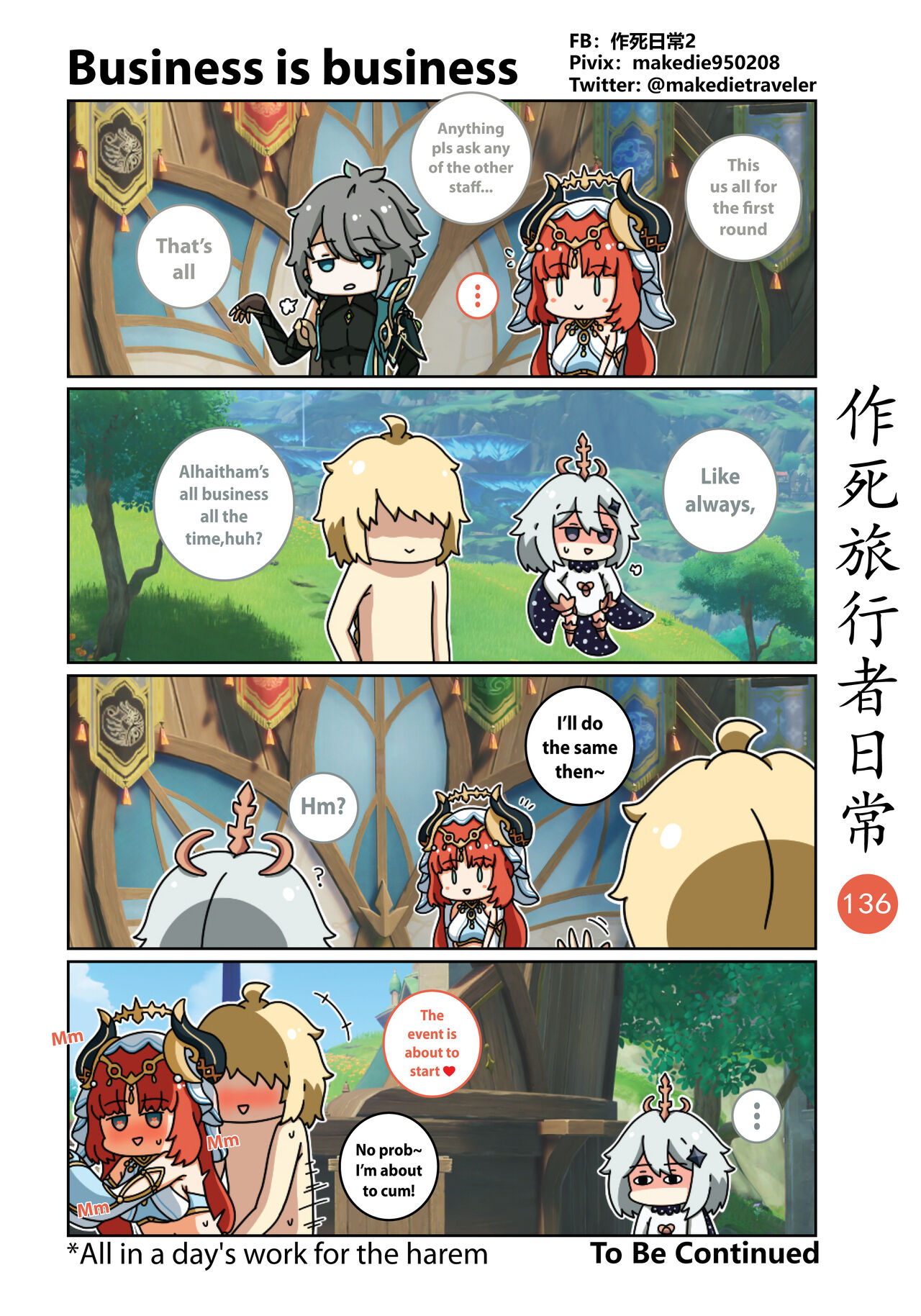 Make Die Traveler Daily Life page 138