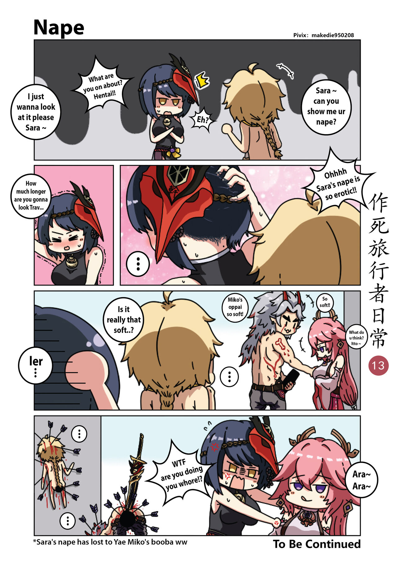 Make Die Traveler Daily Life page 14