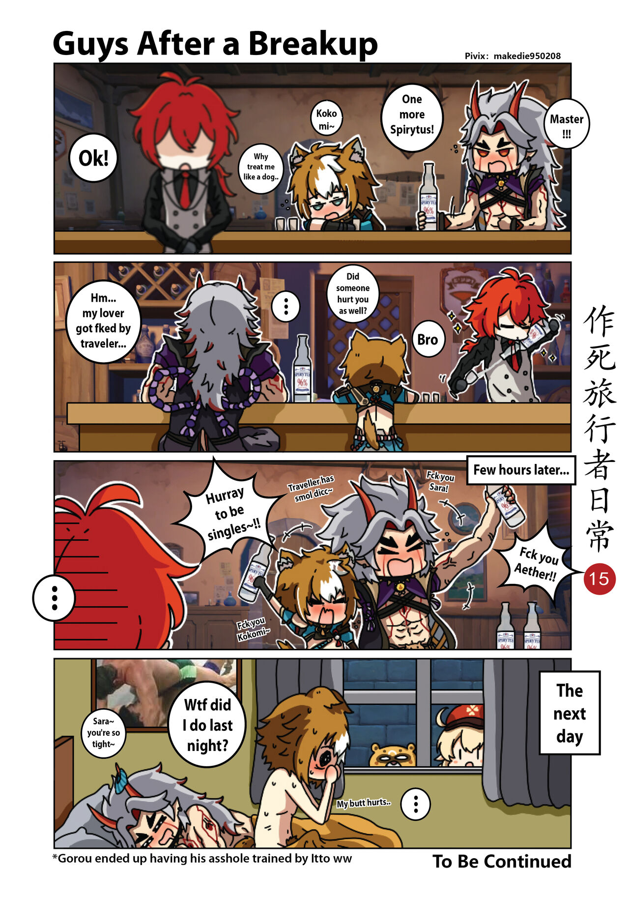 Make Die Traveler Daily Life page 16