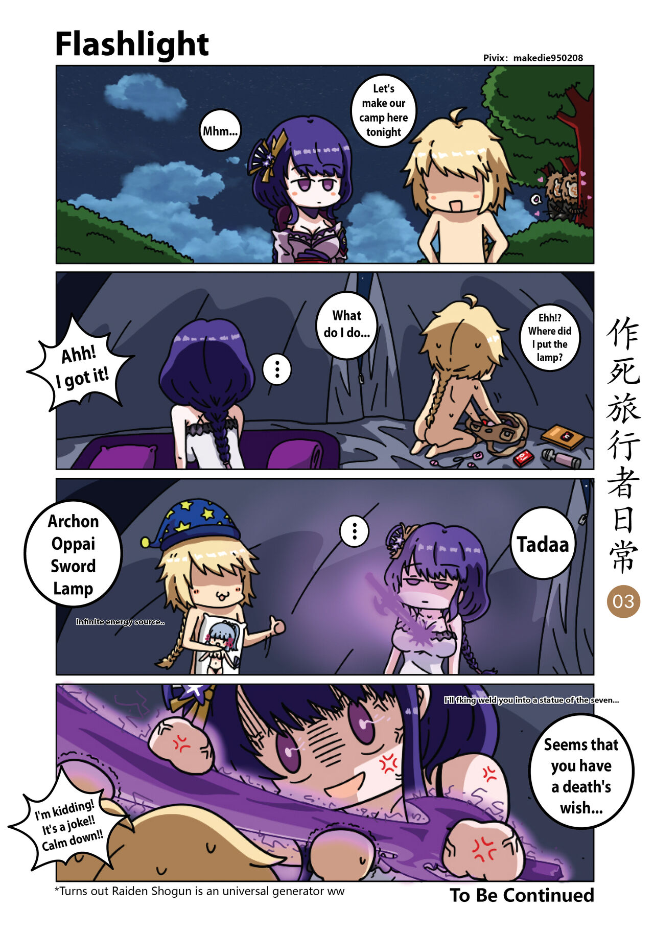 Make Die Traveler Daily Life page 4