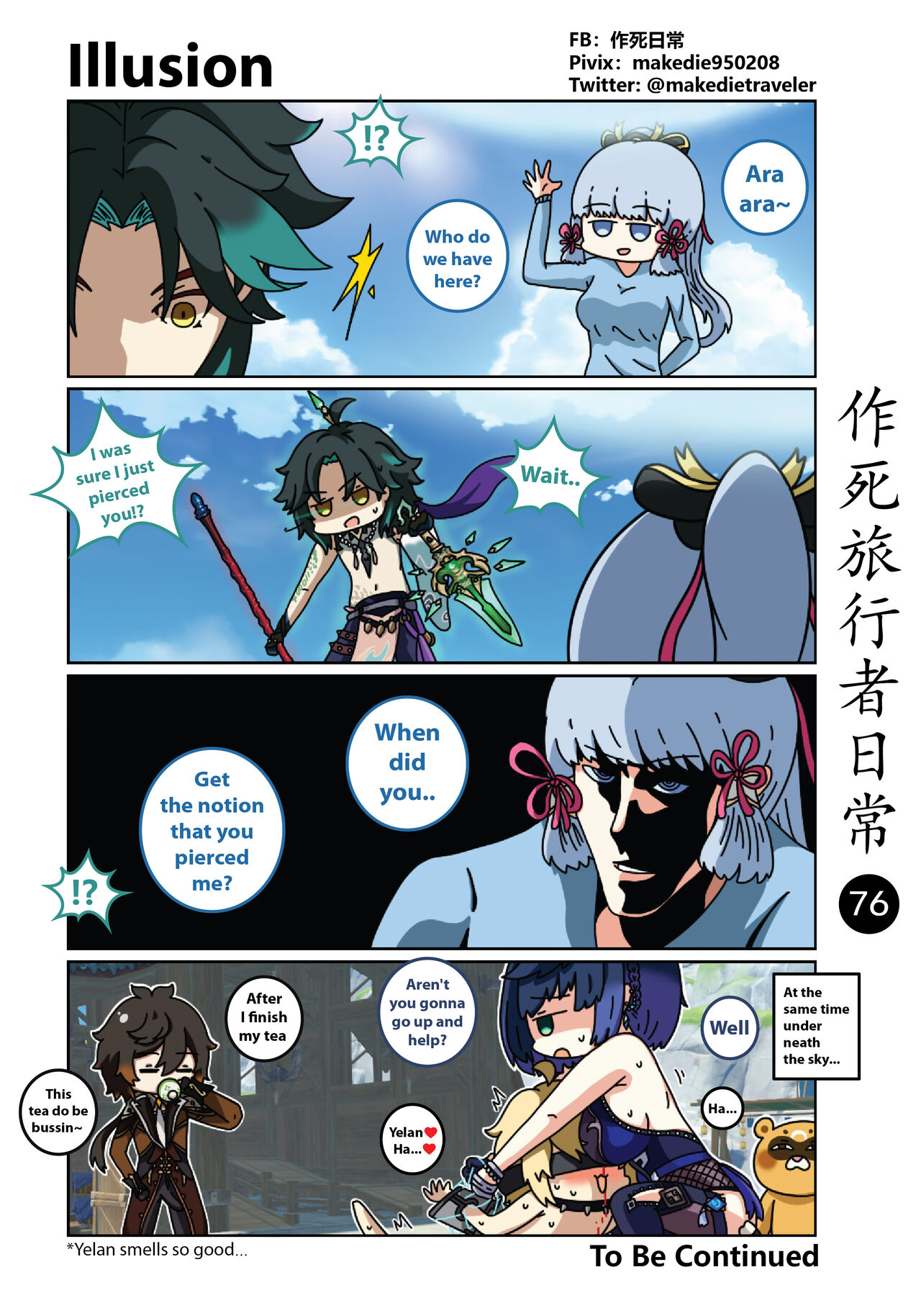 Make Die Traveler Daily Life page 78
