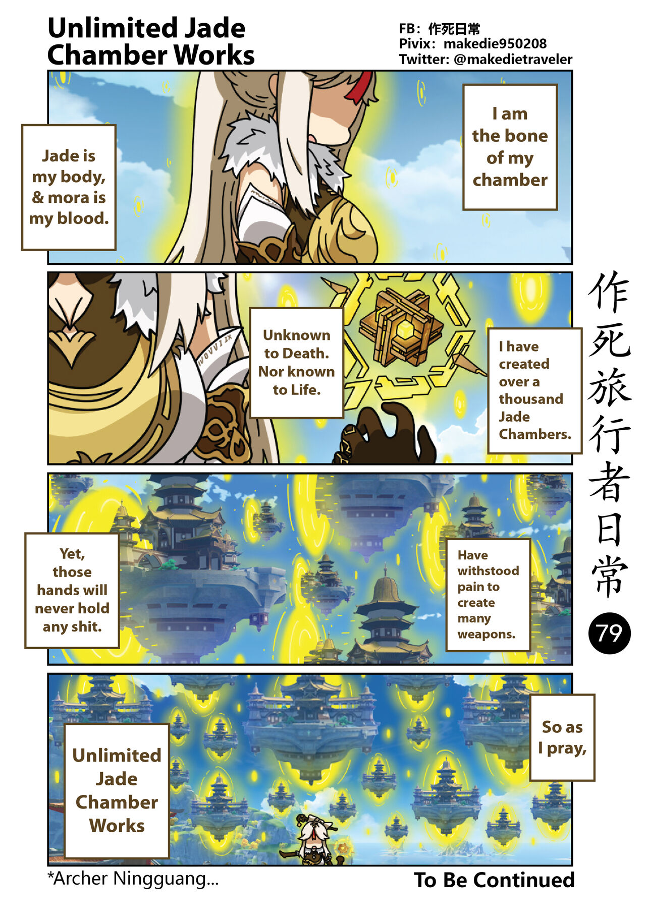 Make Die Traveler Daily Life page 81