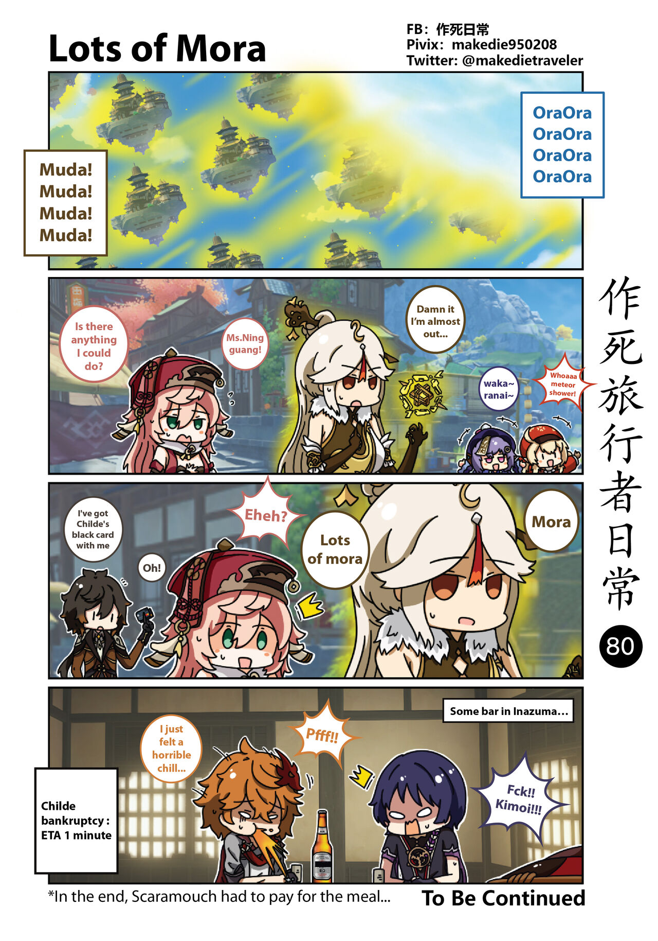 Make Die Traveler Daily Life page 82