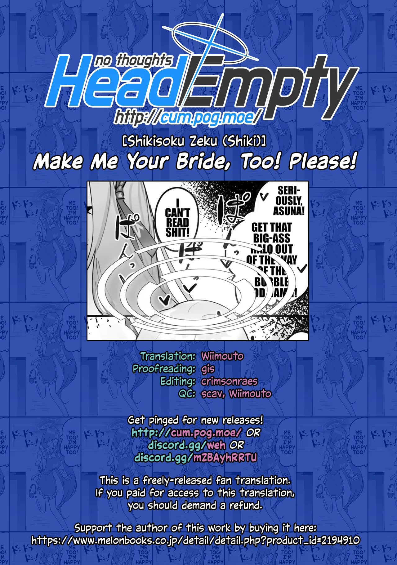 Make Me Your Bride, Too! Please! page 35
