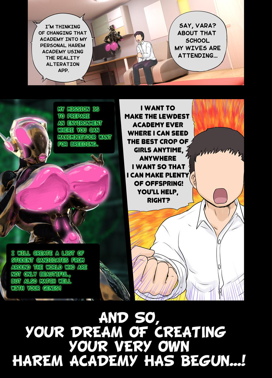MAKE YOUR VERY OWN HAREM ACADEMY WITH THE REALITY ALTERATION APP! page 38
