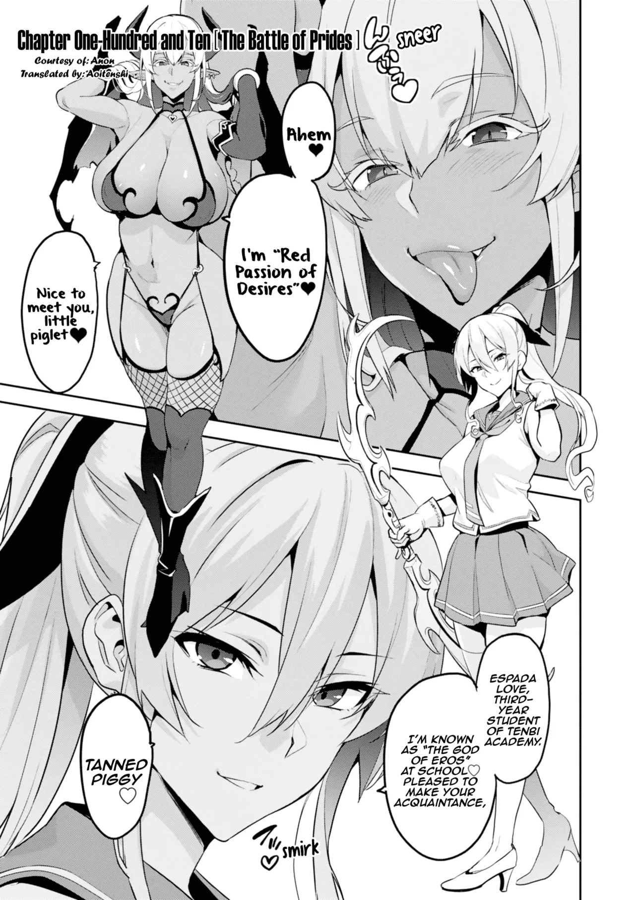 Maken-Ki! Ch. 110-112 page 4