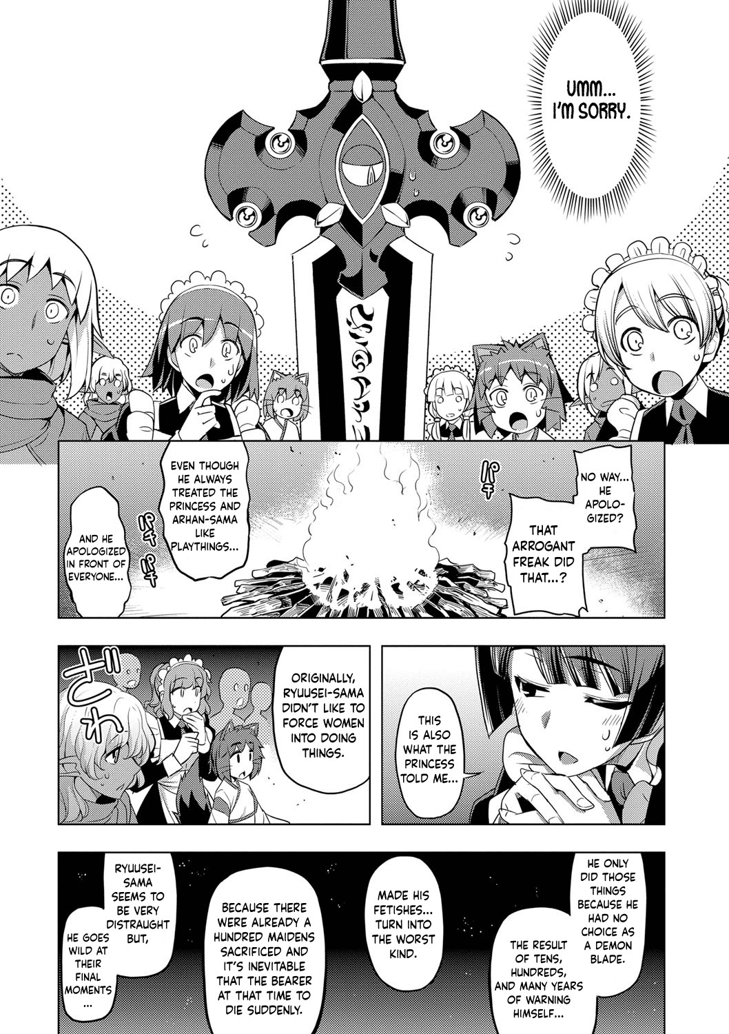 Maken no Kishi page 155