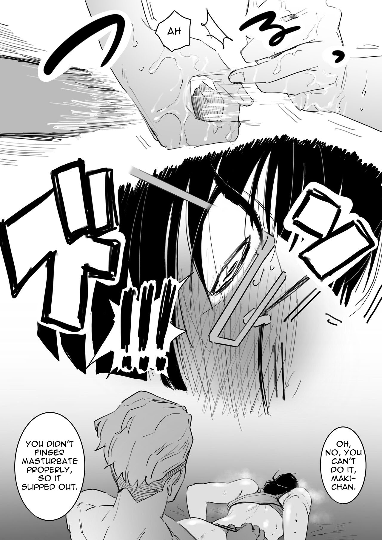 Maki Zenin Takes Off Her Clothes for Her junior, Only to Fall Into Masturbation page 10