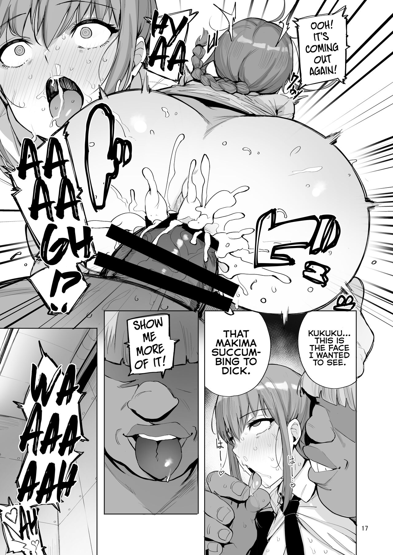 Makima VS Chinpo no Akuma page 18