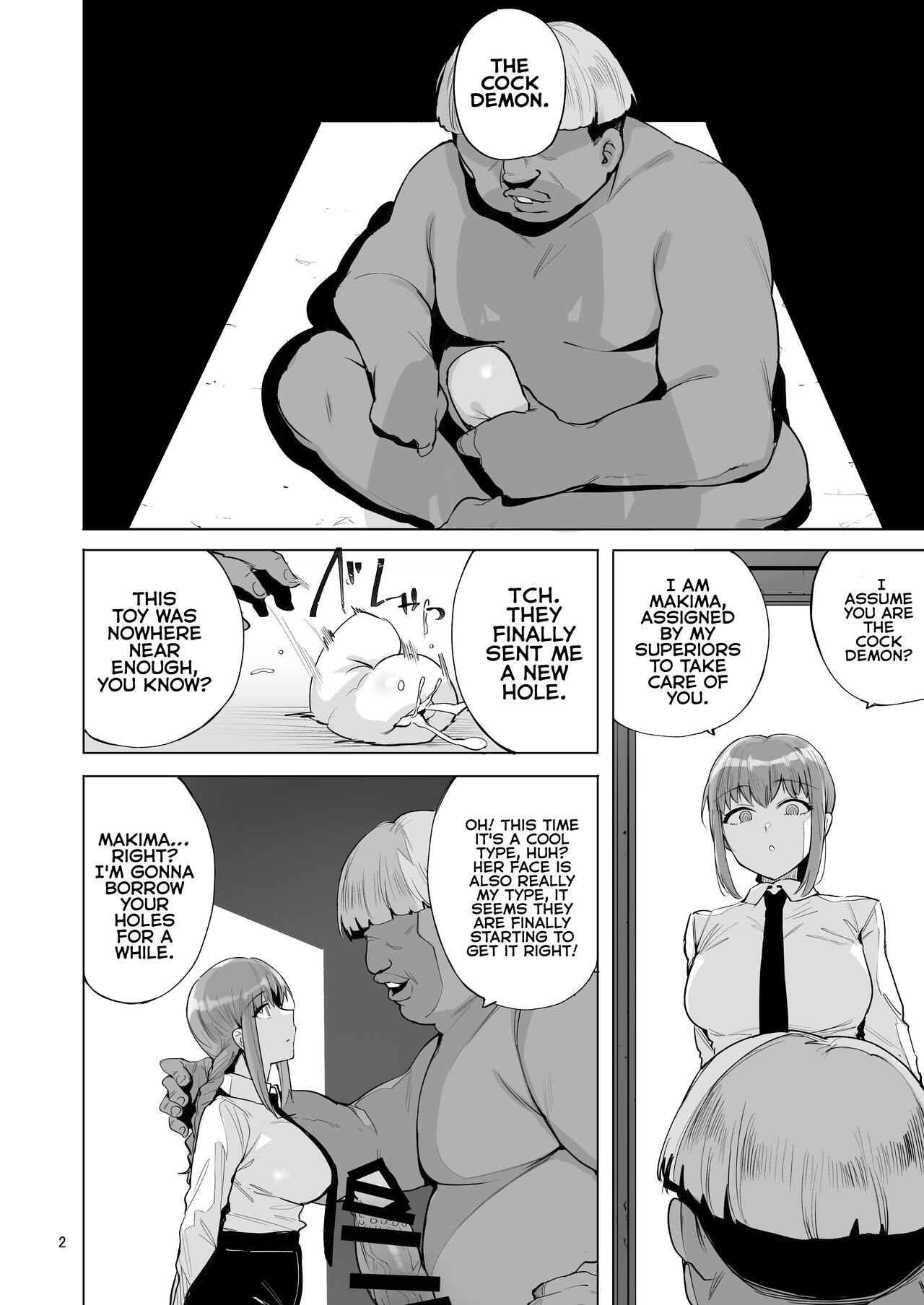 Makima VS Chinpo no Akuma page 3
