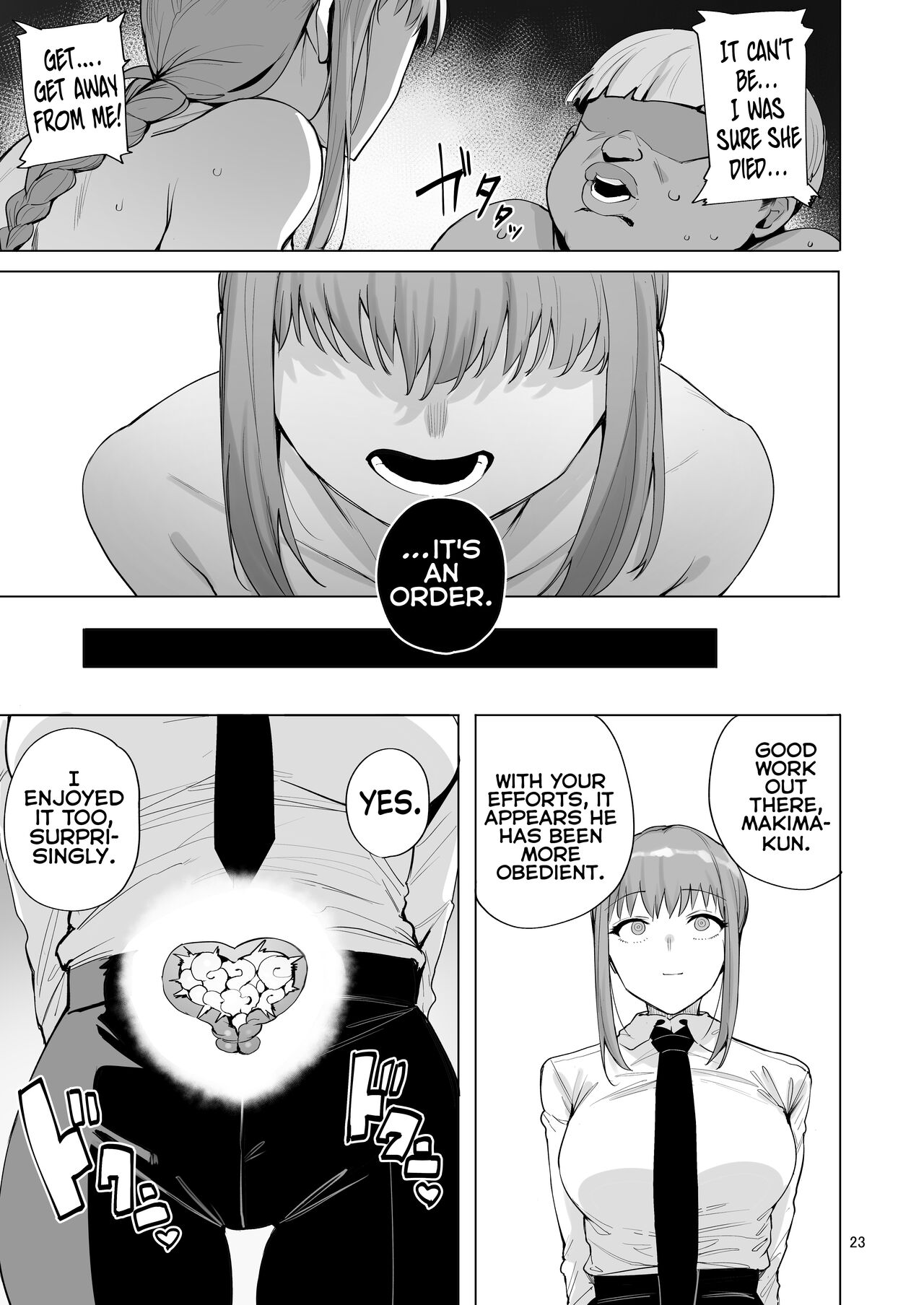 Makima VS Chinpo no Akuma page 24