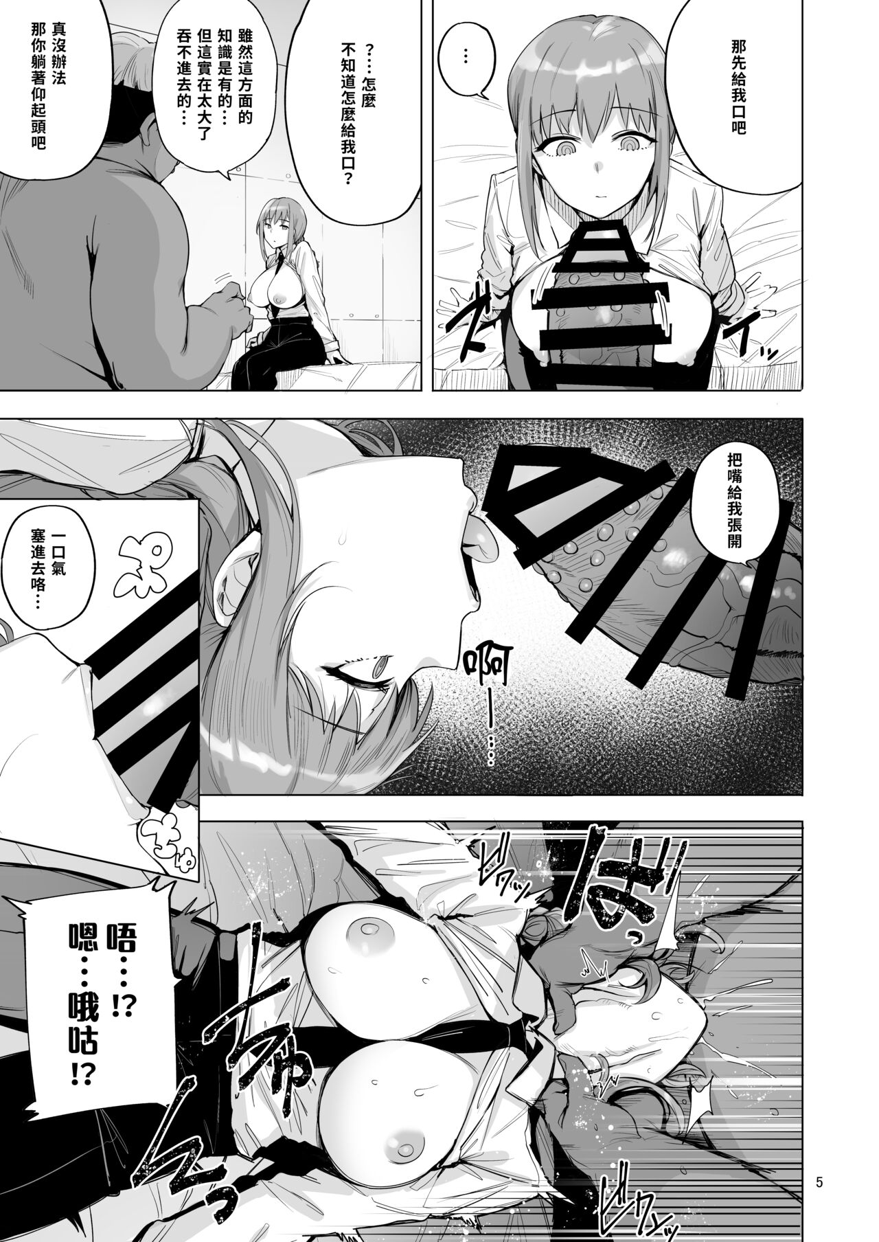 Makima VS Chinpo no Akuma丨瑪奇瑪vs肉棒惡魔 page 6