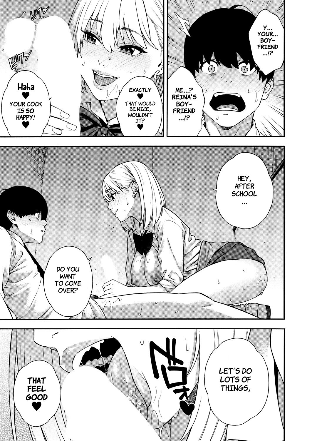 Making a Harem of the Three Bitchy Gal Sisters - Episode 1 page 41
