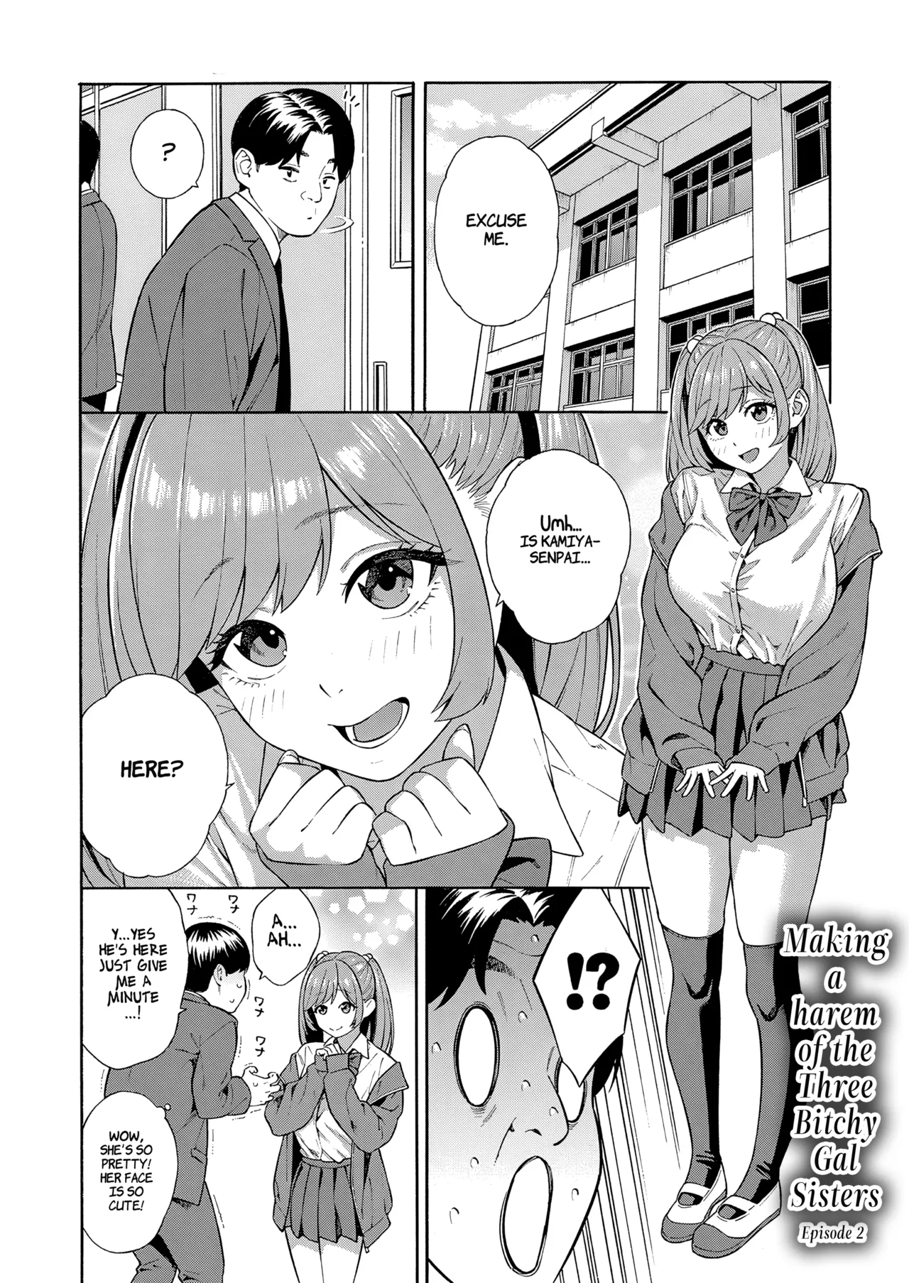 Making a Harem of the Three Bitchy Gal Sisters - Part 1-2 page 49