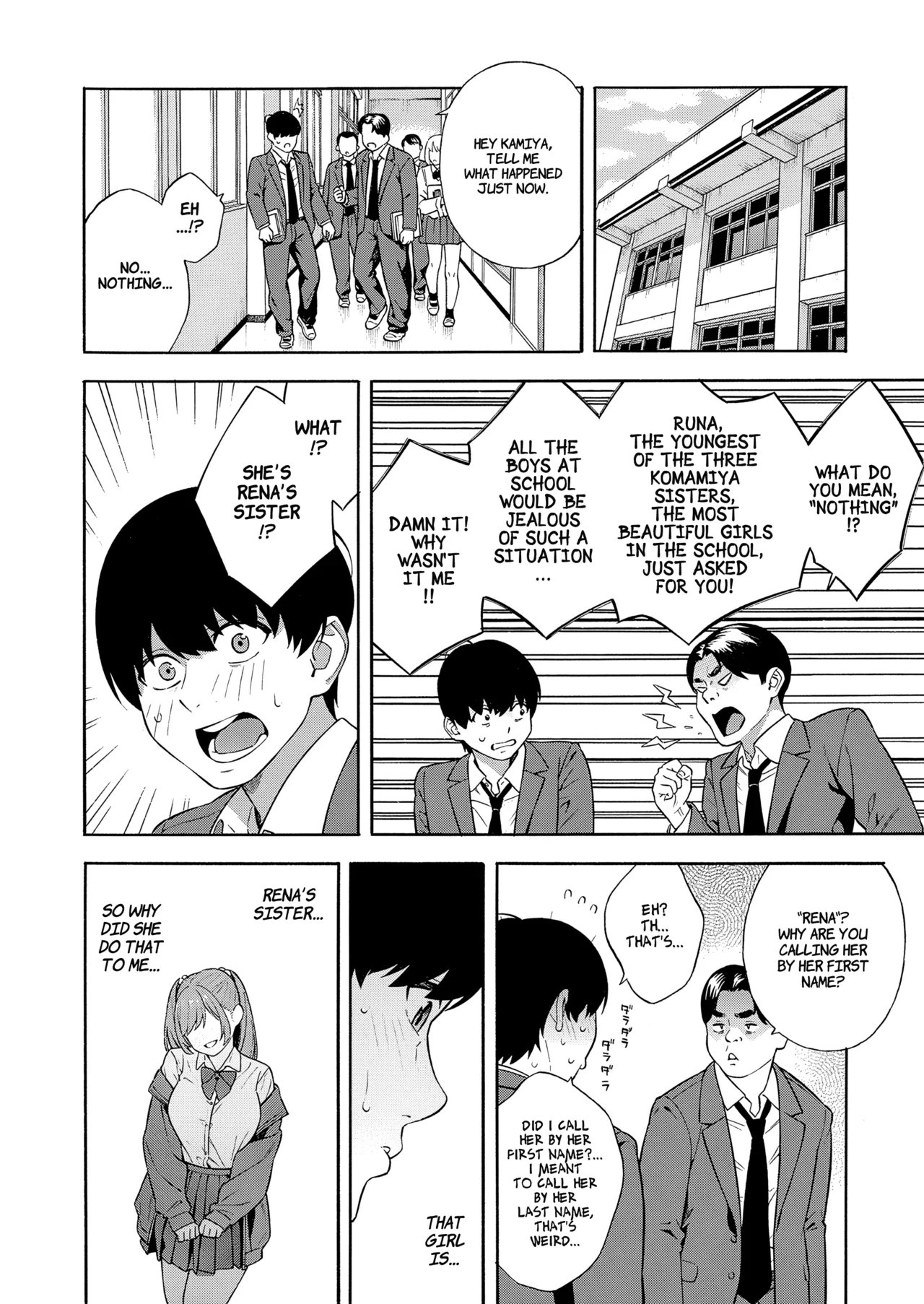 Making a Harem of the Three Bitchy Gal Sisters - Part 1-2 page 59