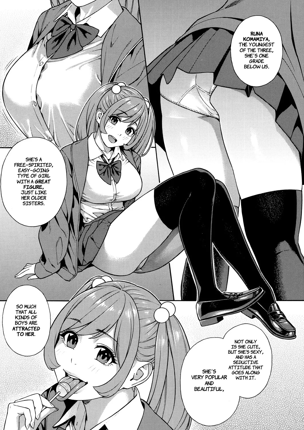 Making a Harem of the Three Bitchy Gal Sisters - Part 1-2 page 8