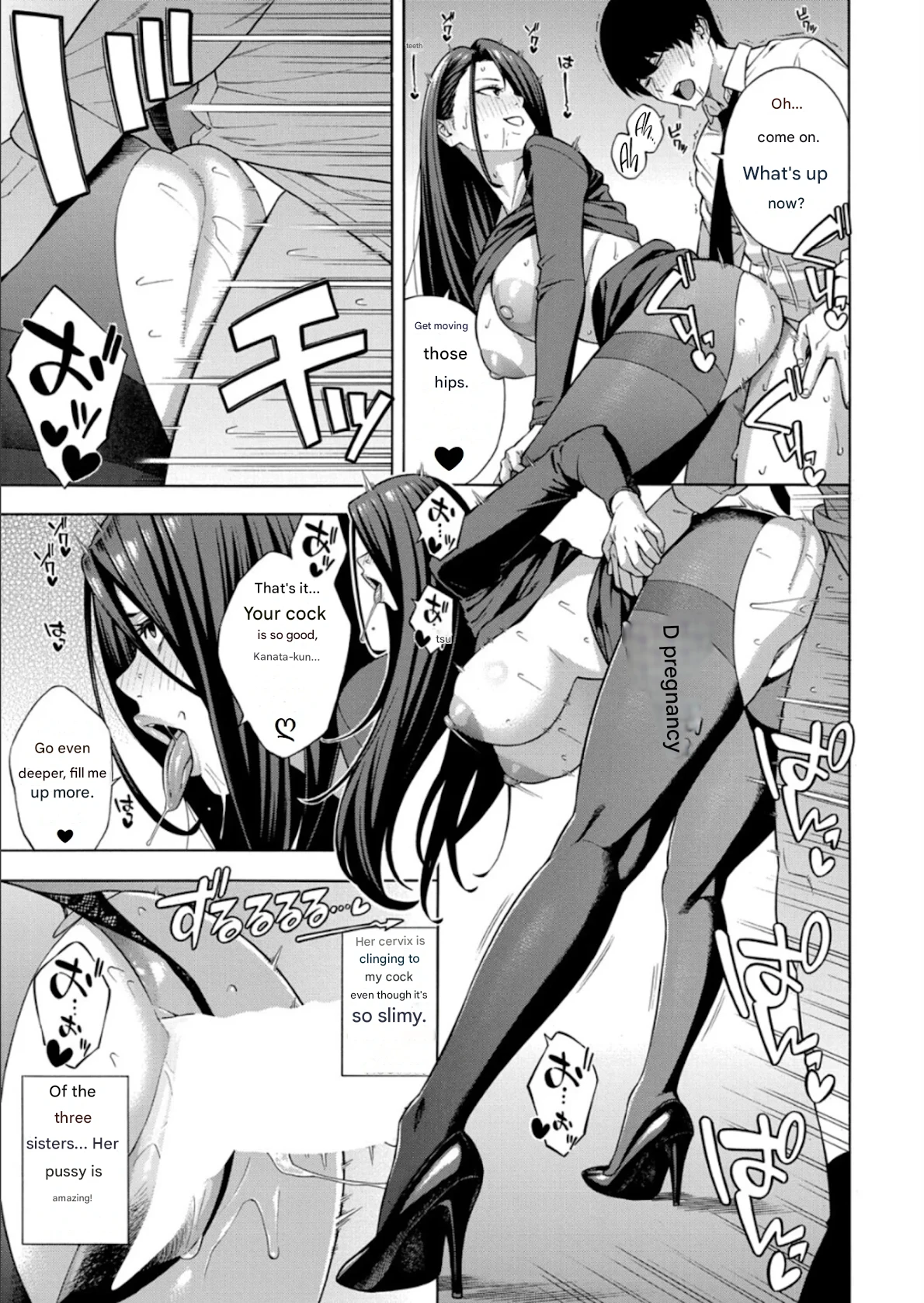 Making a Harem of the Three Bitchy Gal Sisters - Part 3 page 27