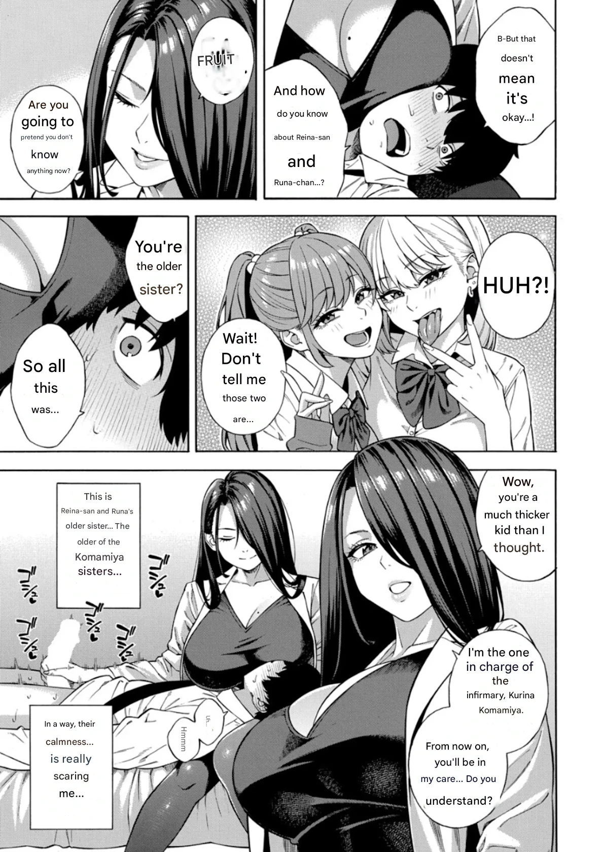 Making a Harem of the Three Bitchy Gal Sisters - Part 3 page 3
