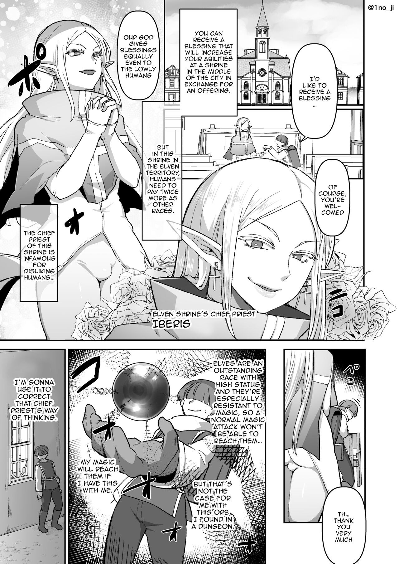 Making An Evil Elf Repent by Turning Her Into a Shemale with Magic page 2