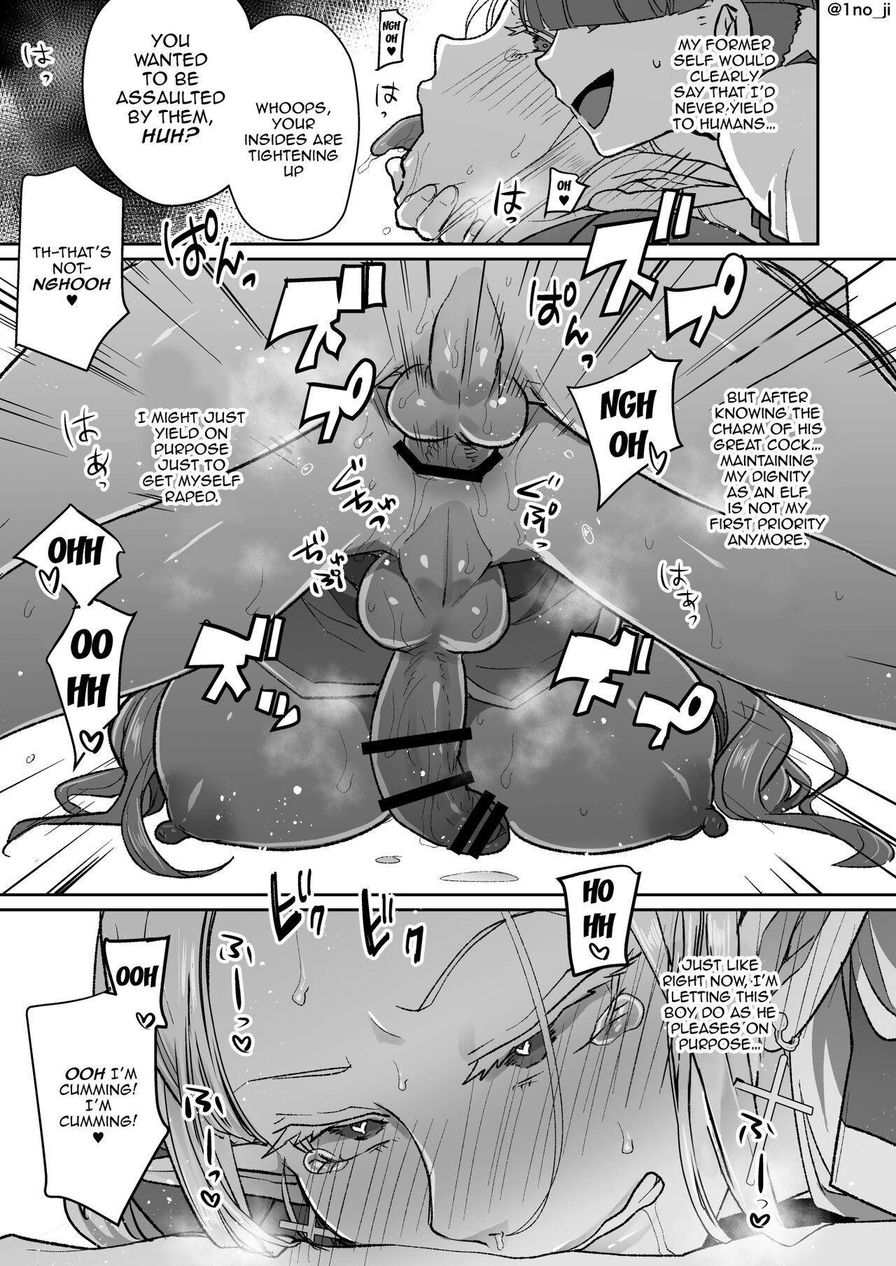 Making An Evil Elf Repent by Turning Her Into a Shemale with Magic page 22