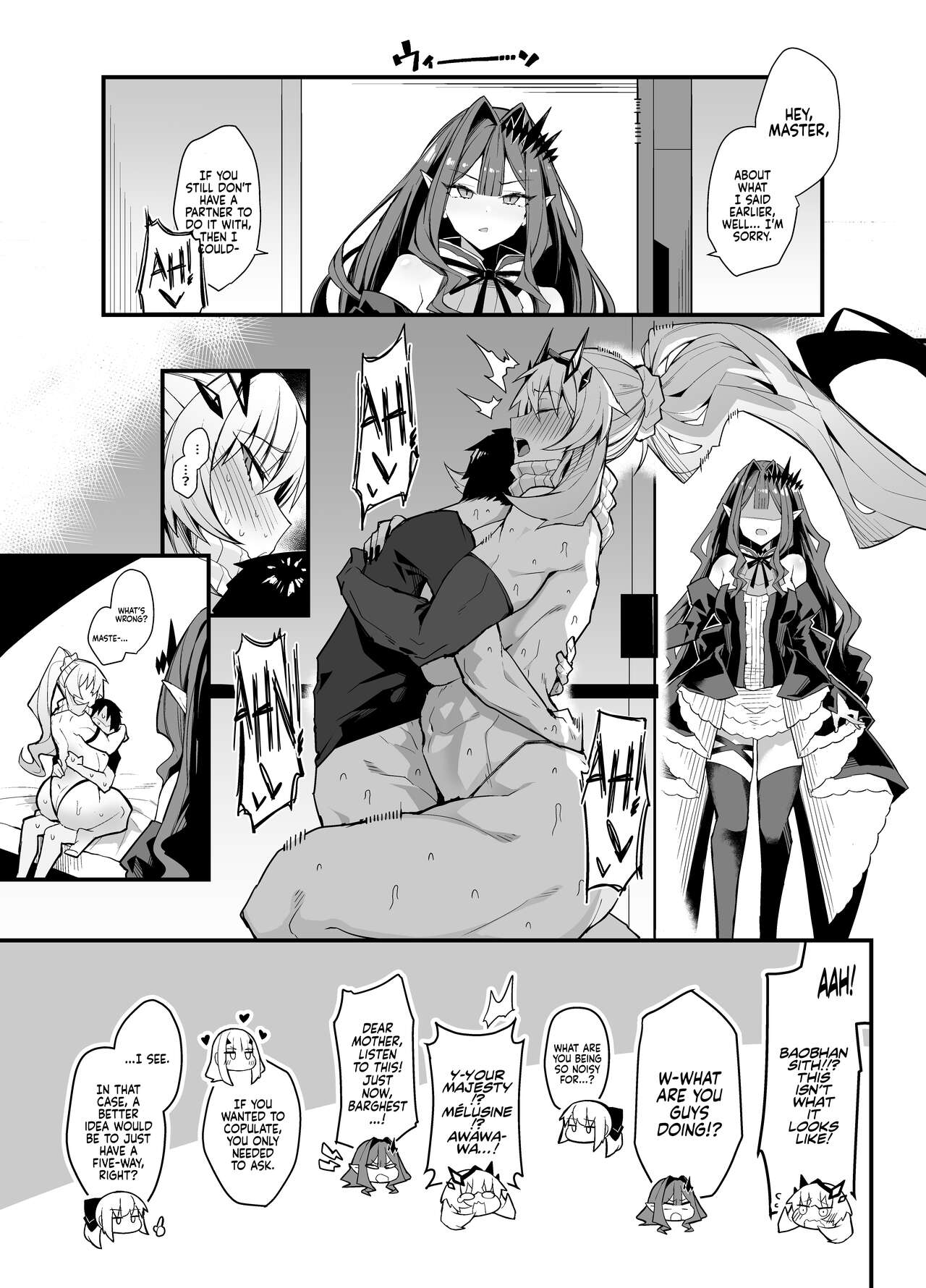 Making out with Bageko Until Morning page 7