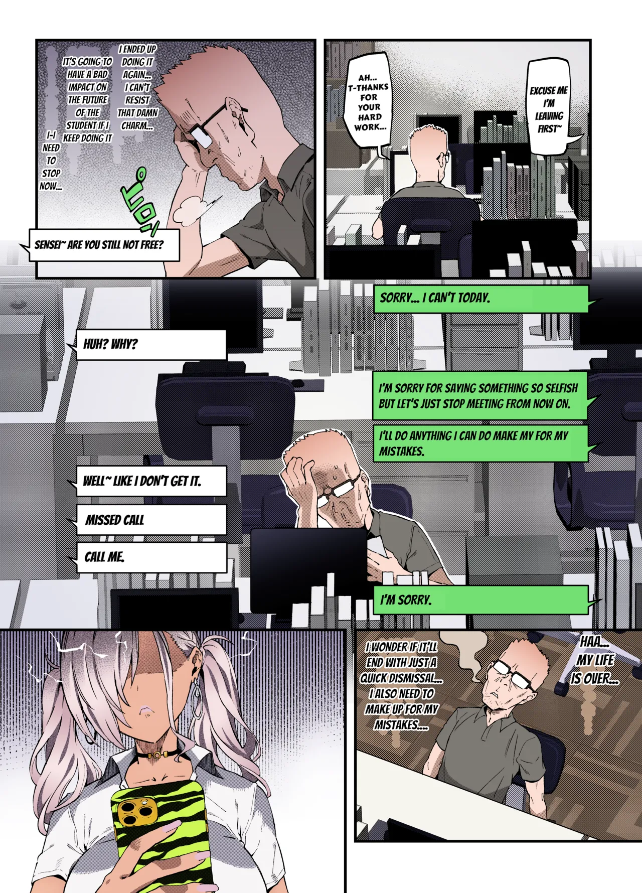 Making the Tall Plump Tough Bitch Gal understand her Place page 38