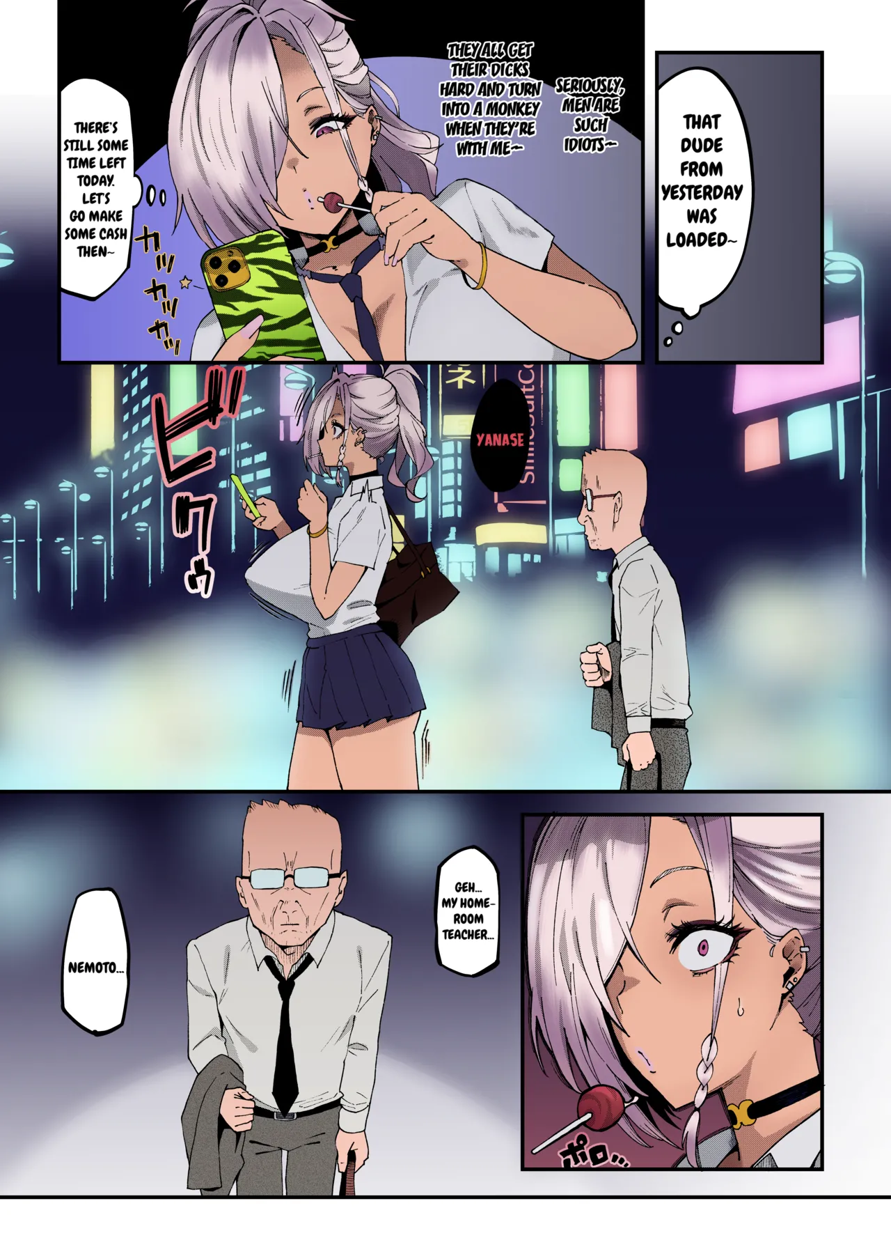 Making the Tall Plump Tough Bitch Gal understand her Place page 8