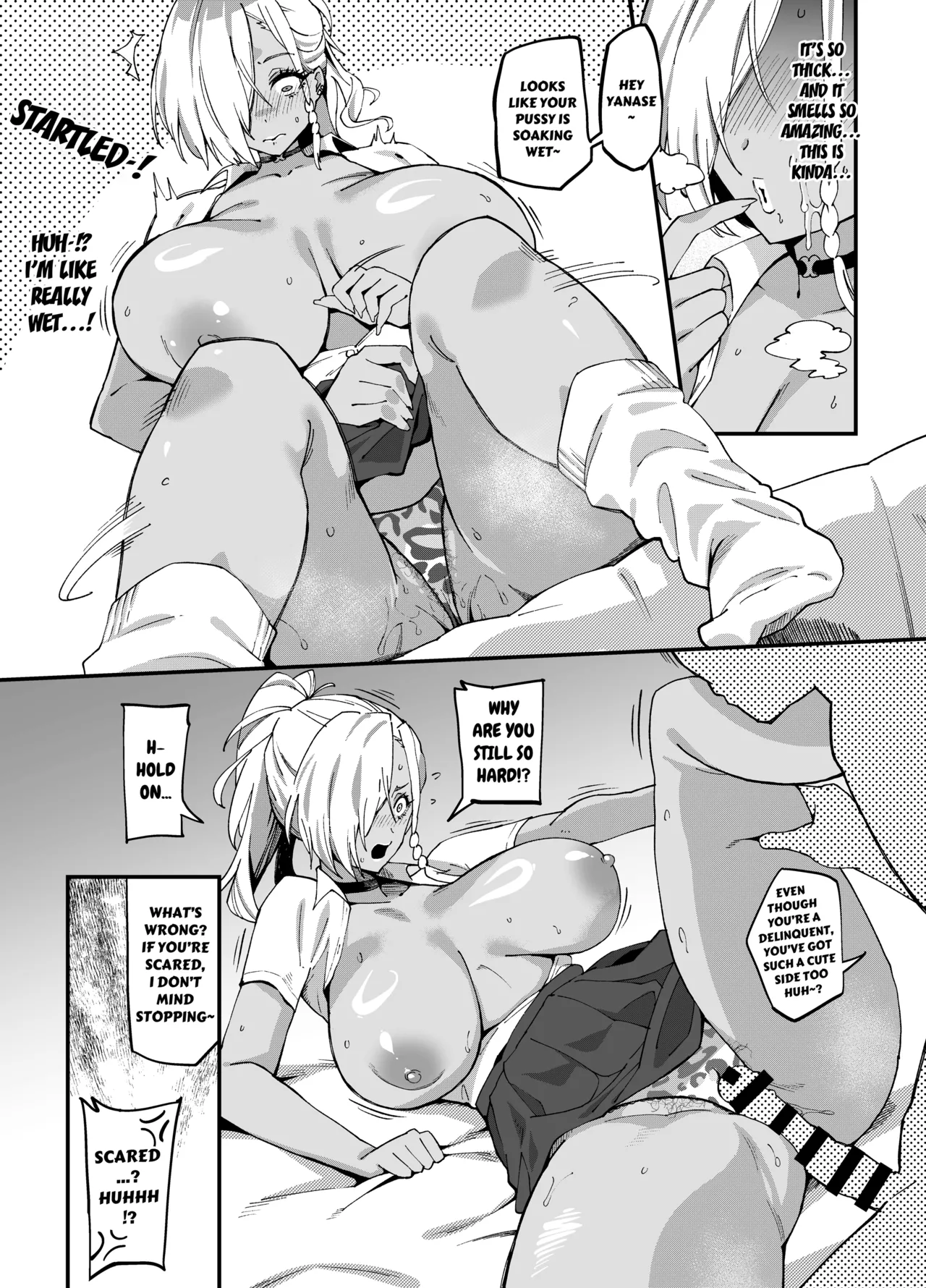 Making the Tall Plump Tough Bitch Gal understand her Place page 15