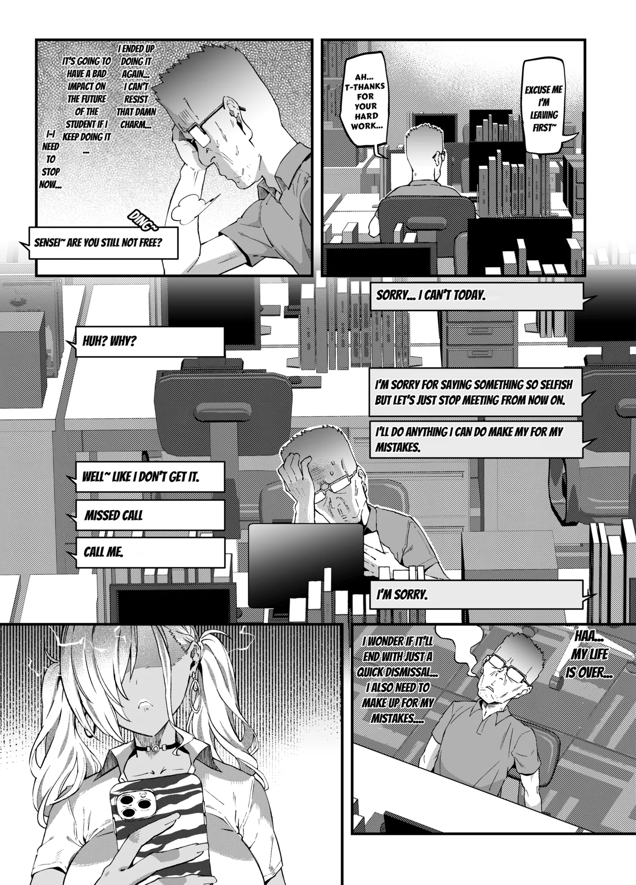 Making the Tall Plump Tough Bitch Gal understand her Place page 38
