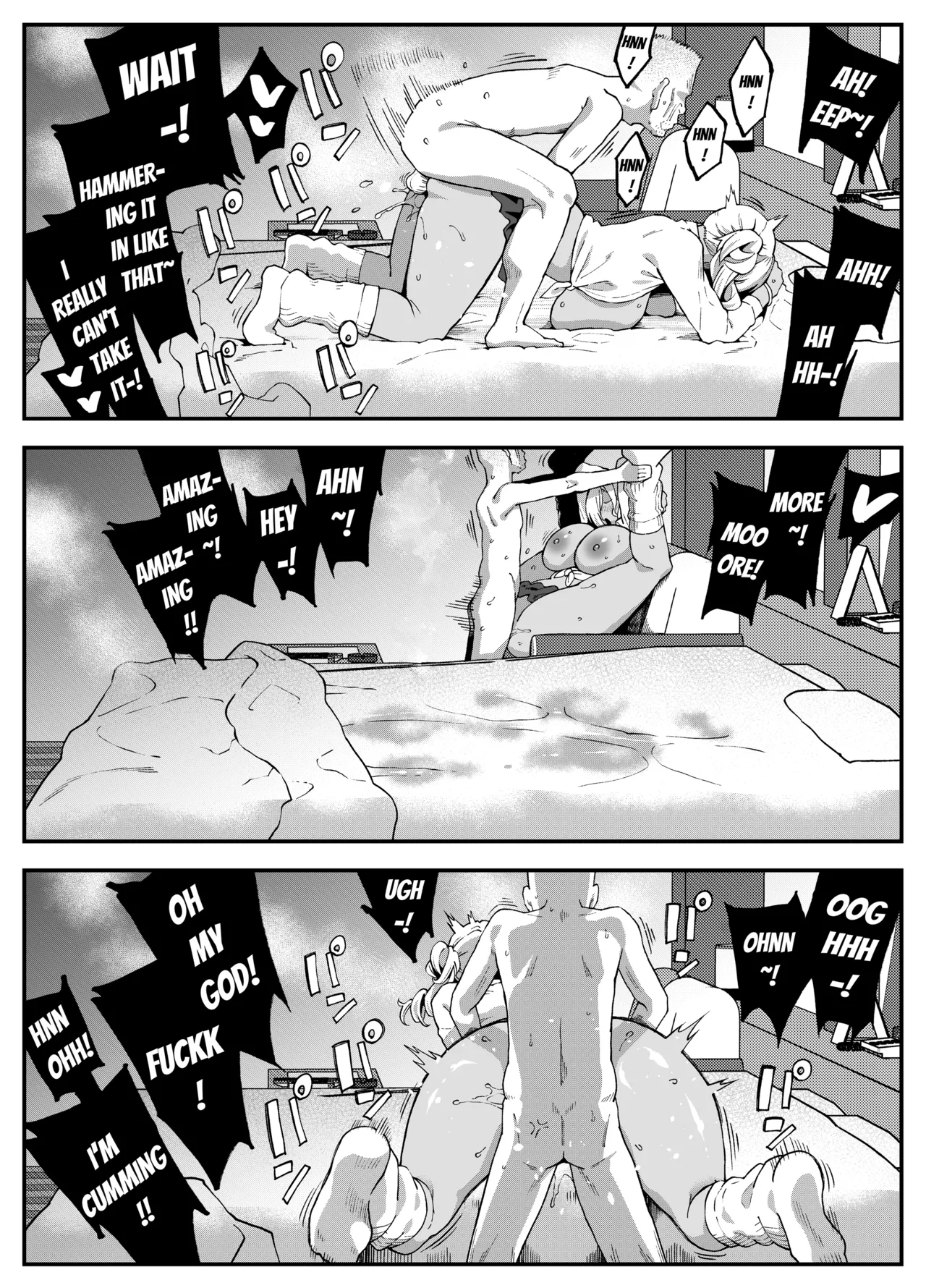 Making the Tall Plump Tough Bitch Gal understand her Place page 52