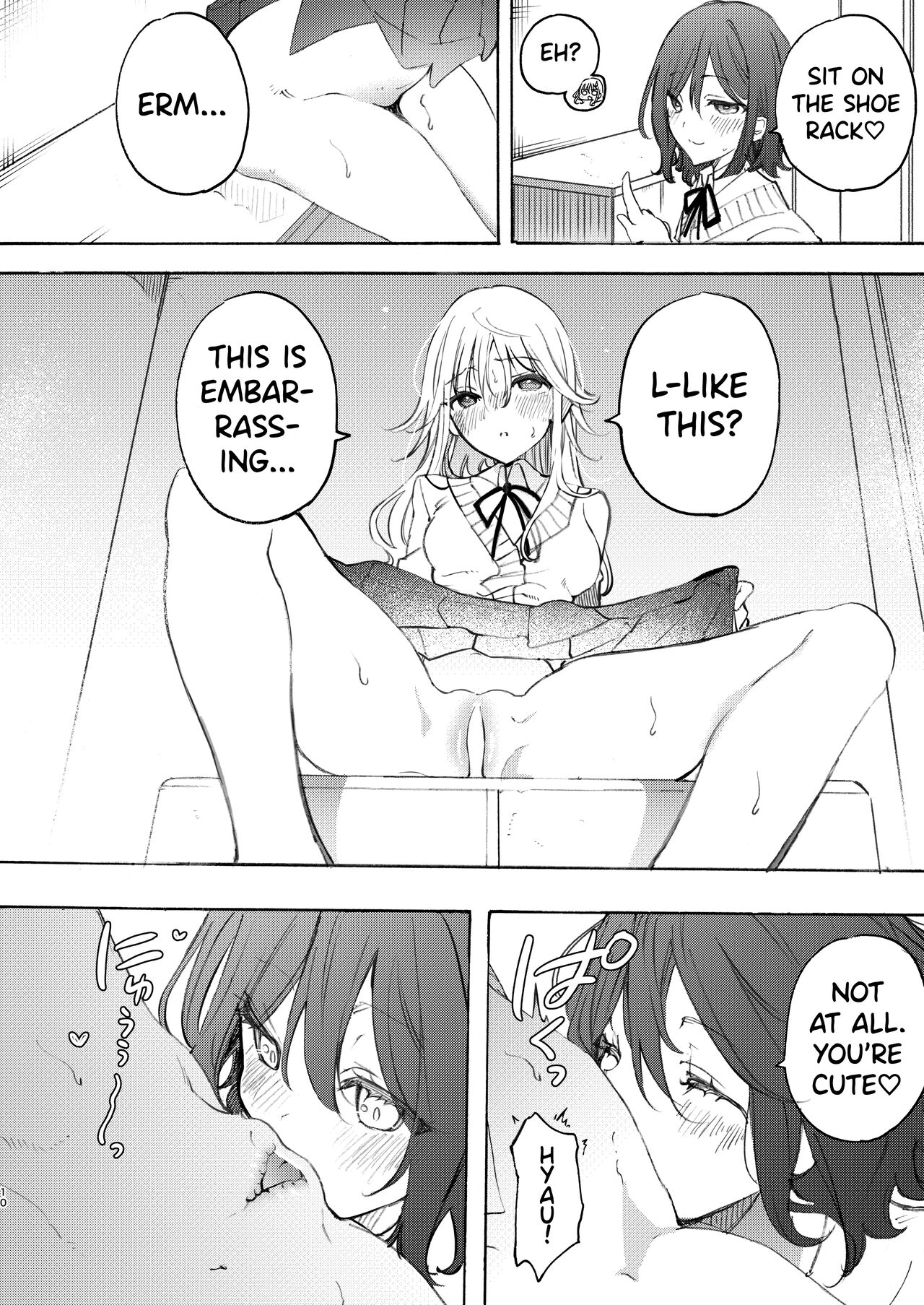 Making up with a Childhood Friend with sex page 10
