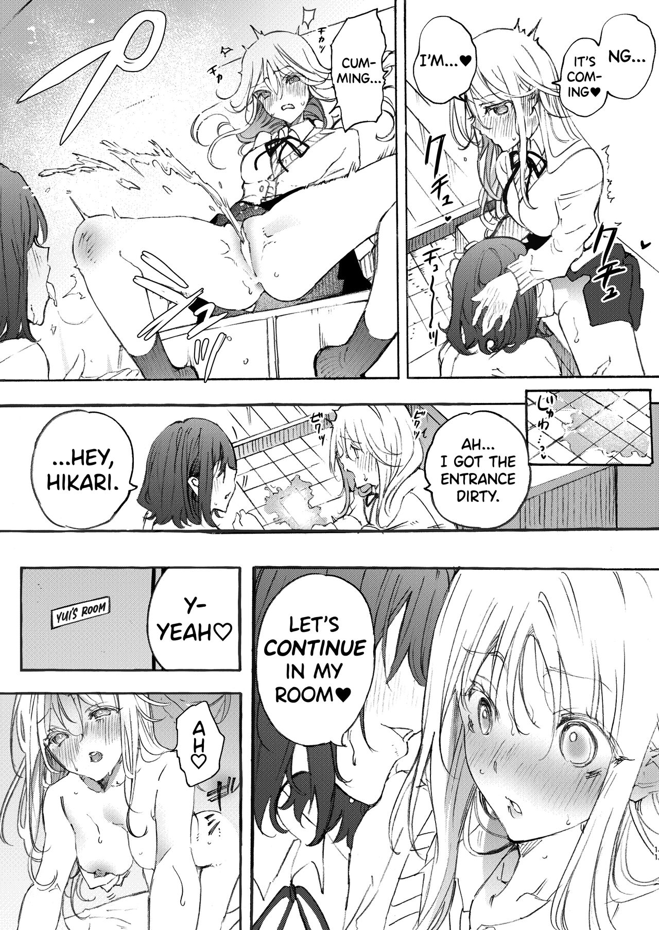 Making up with a Childhood Friend with sex page 11